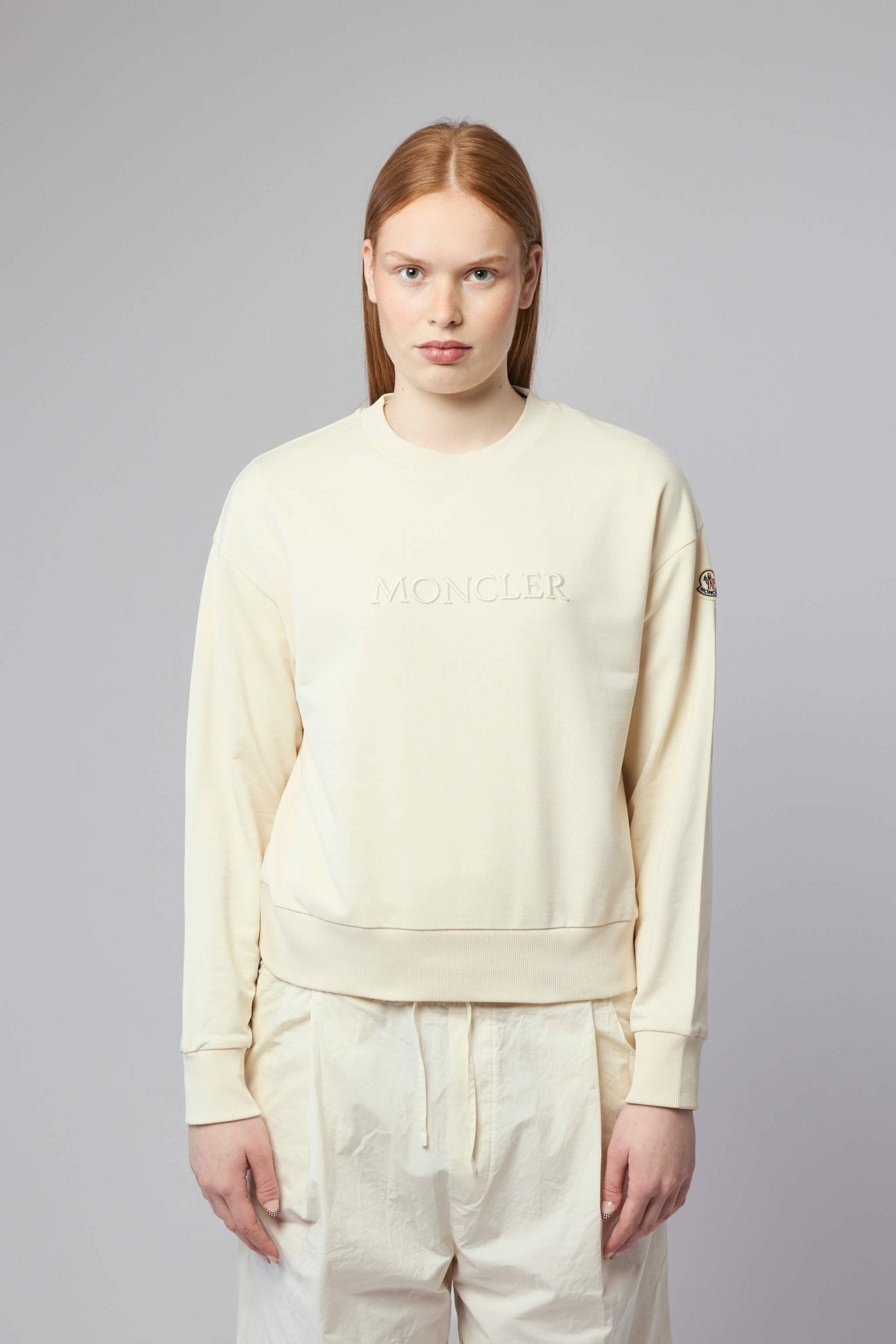 Embroidered Logo Cotton Sweatshirt