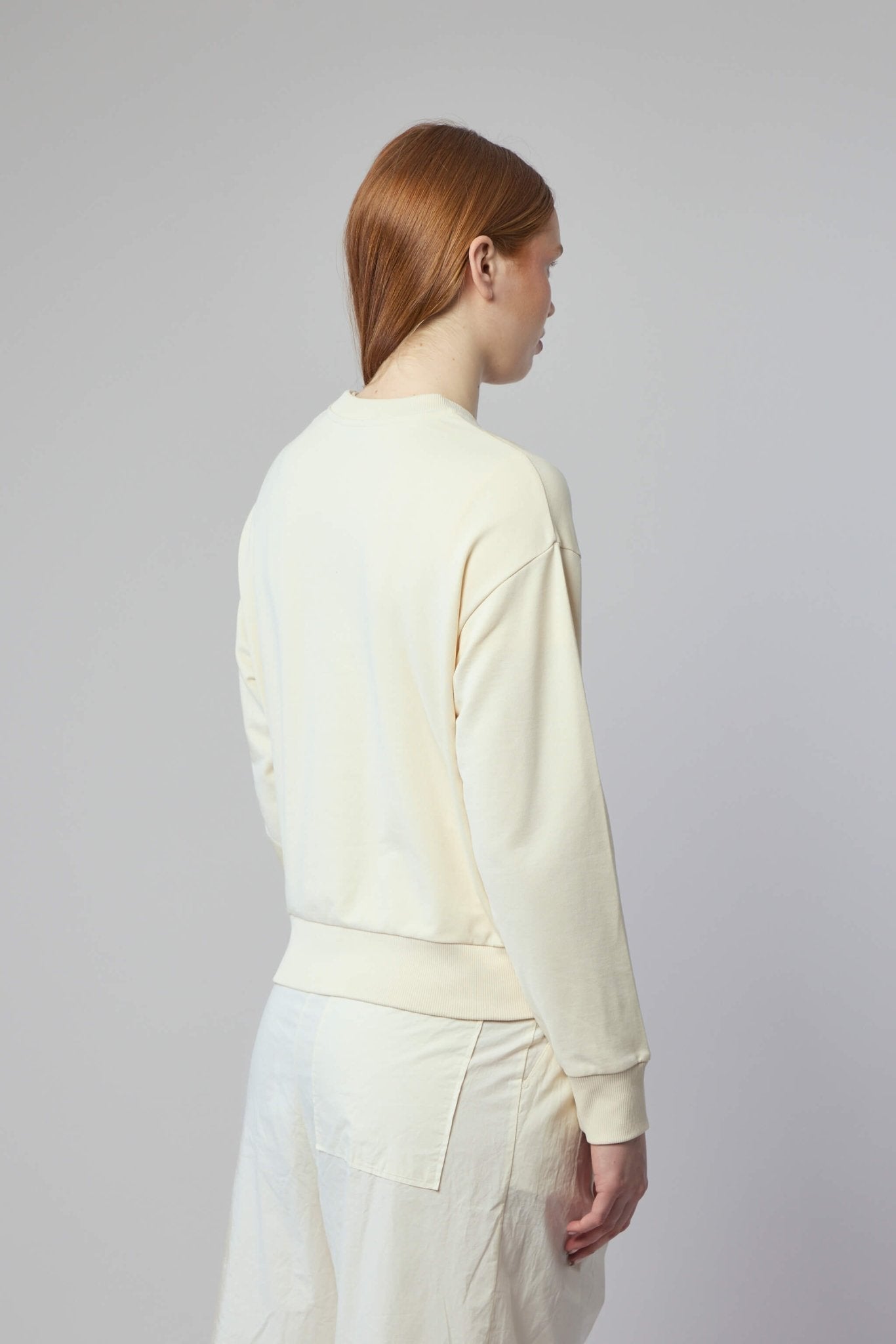 Embroidered Logo Cotton Sweatshirt