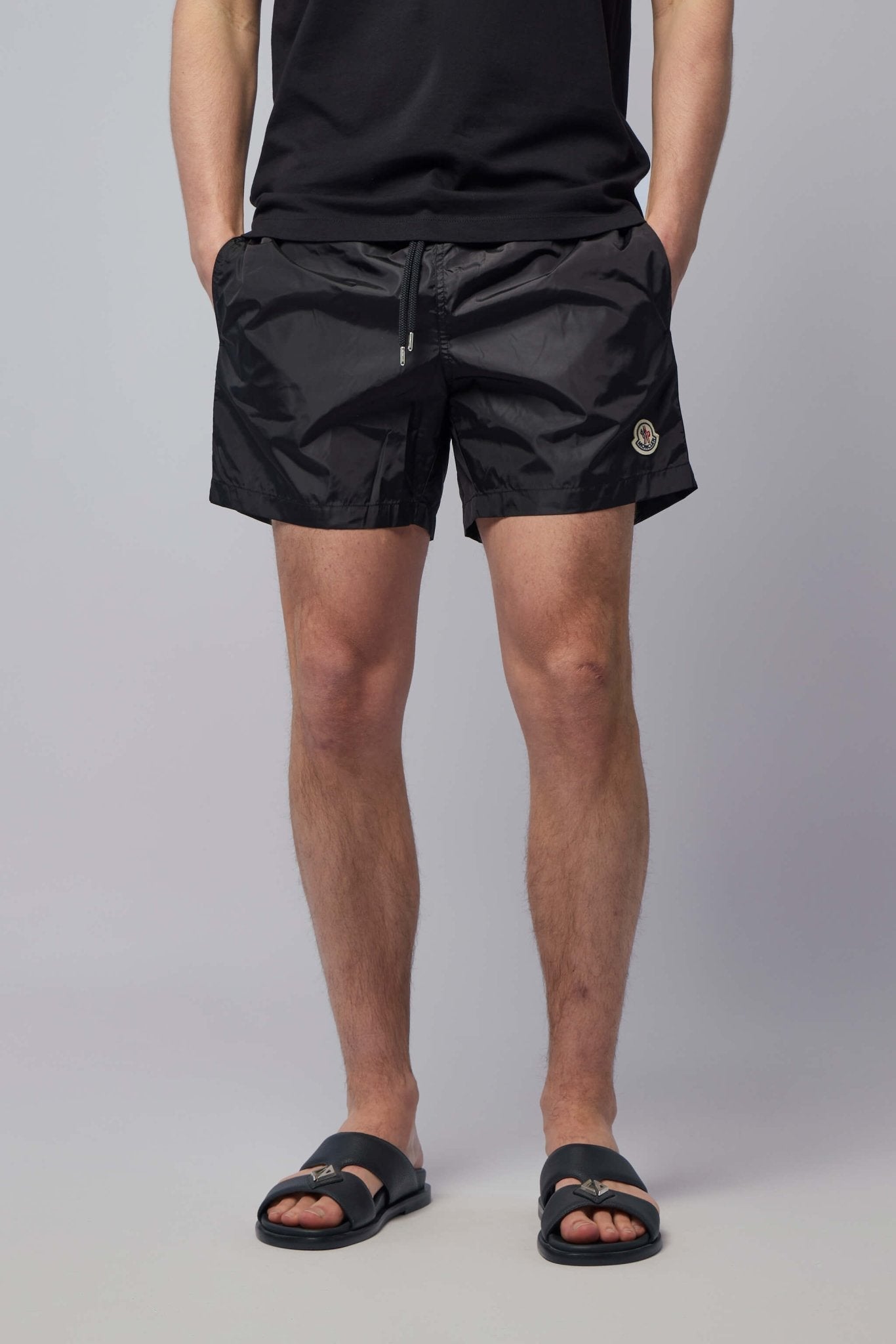 Logo Patch Swim Shorts
