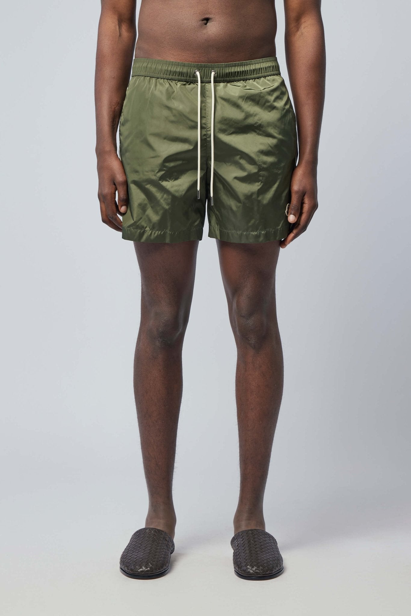 Logo Patch Swim Shorts