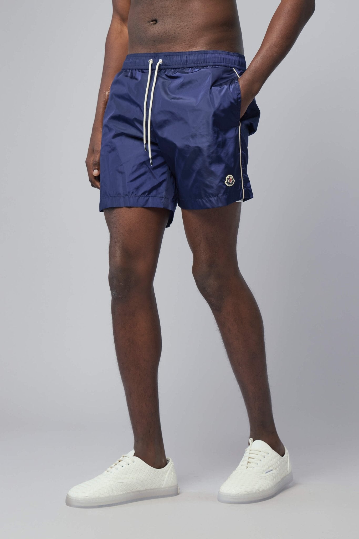 Logo Patch Swim Shorts