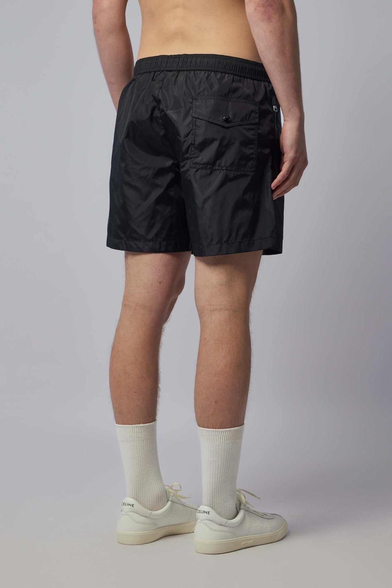 Logo Patch Swim Shorts
