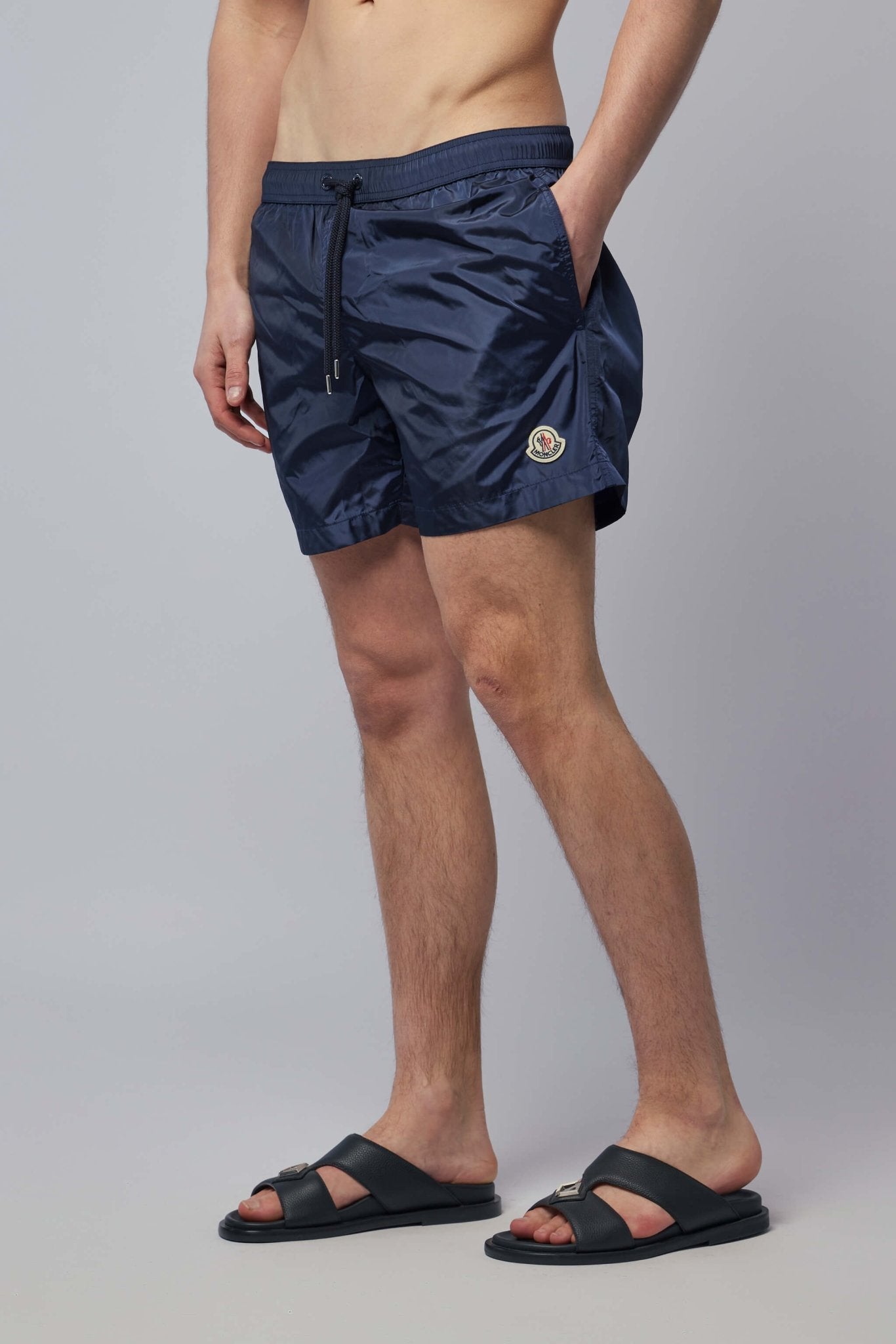 Logo Patch Swim Shorts