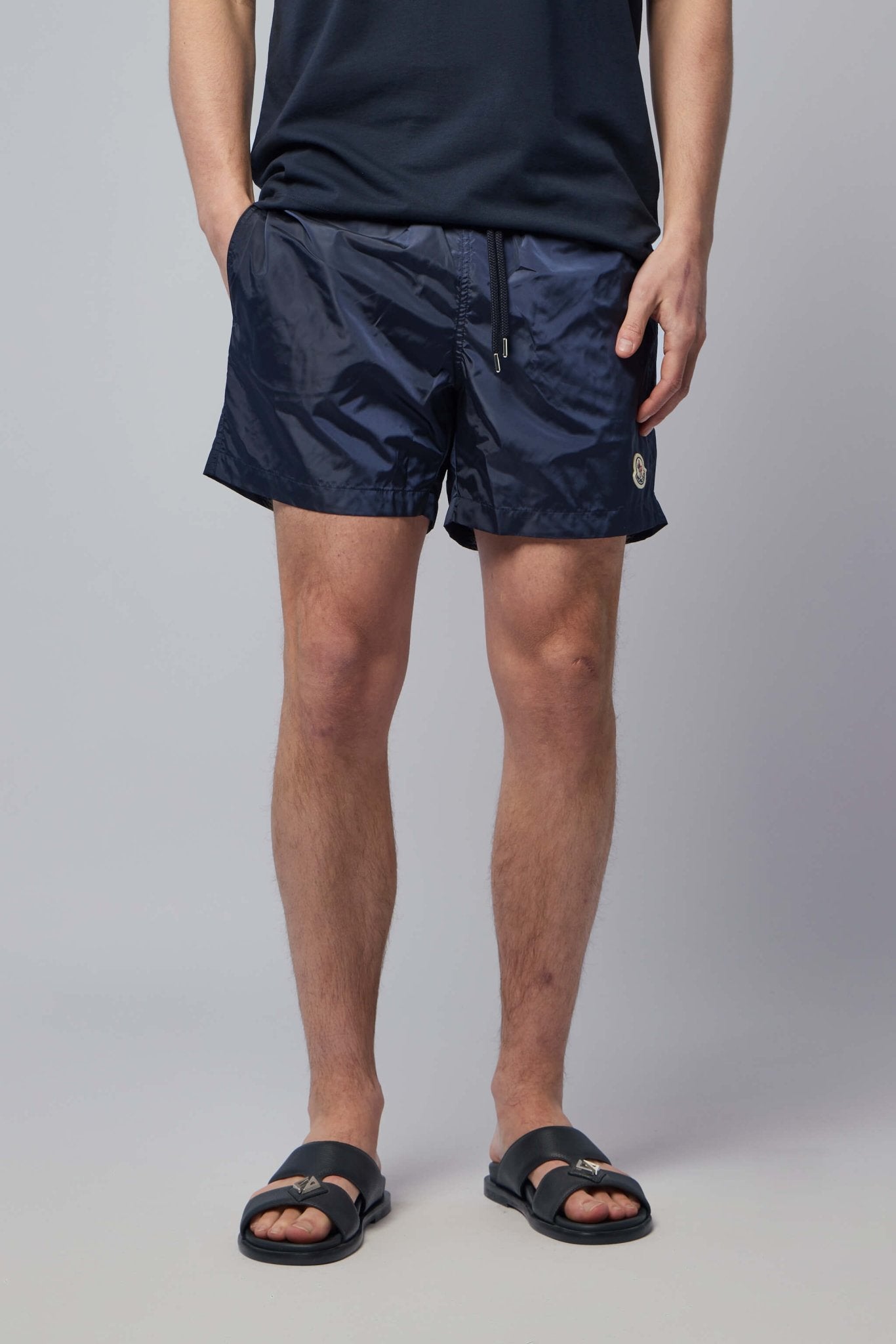 Logo Patch Swim Shorts