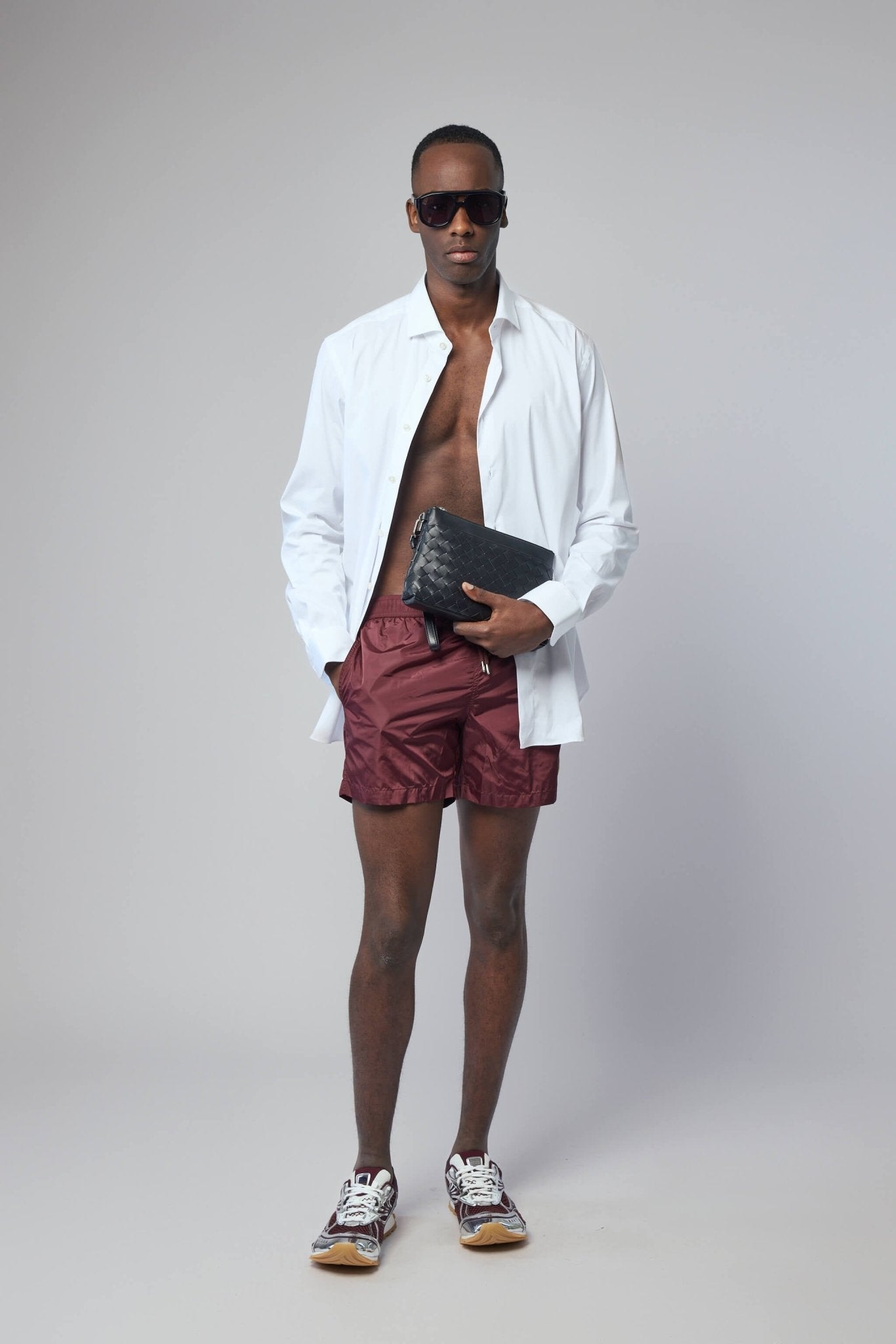 Logo Patch Swim Shorts