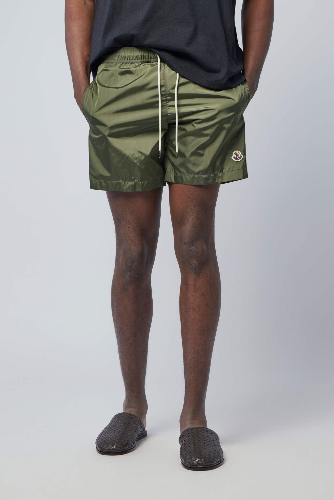 Logo Patch Swim Shorts