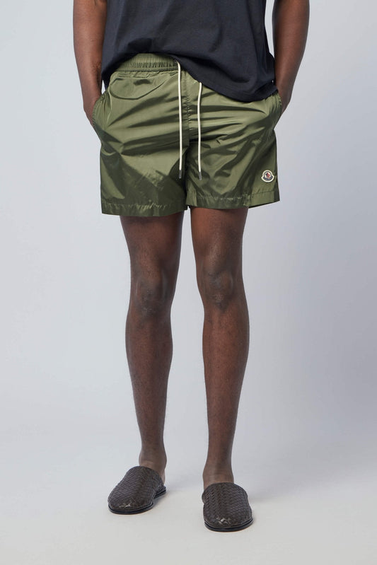 Logo Patch Swim Shorts