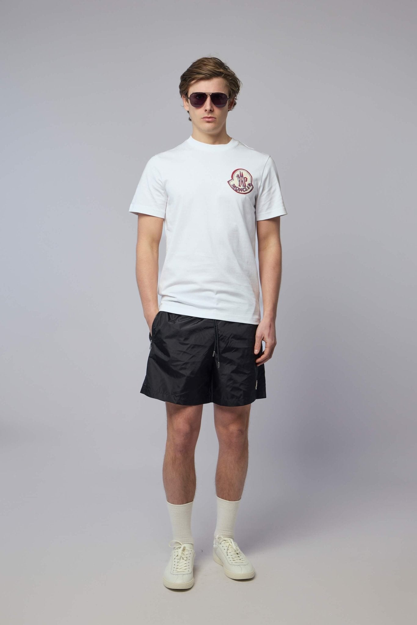 Logo Patch Swim Shorts