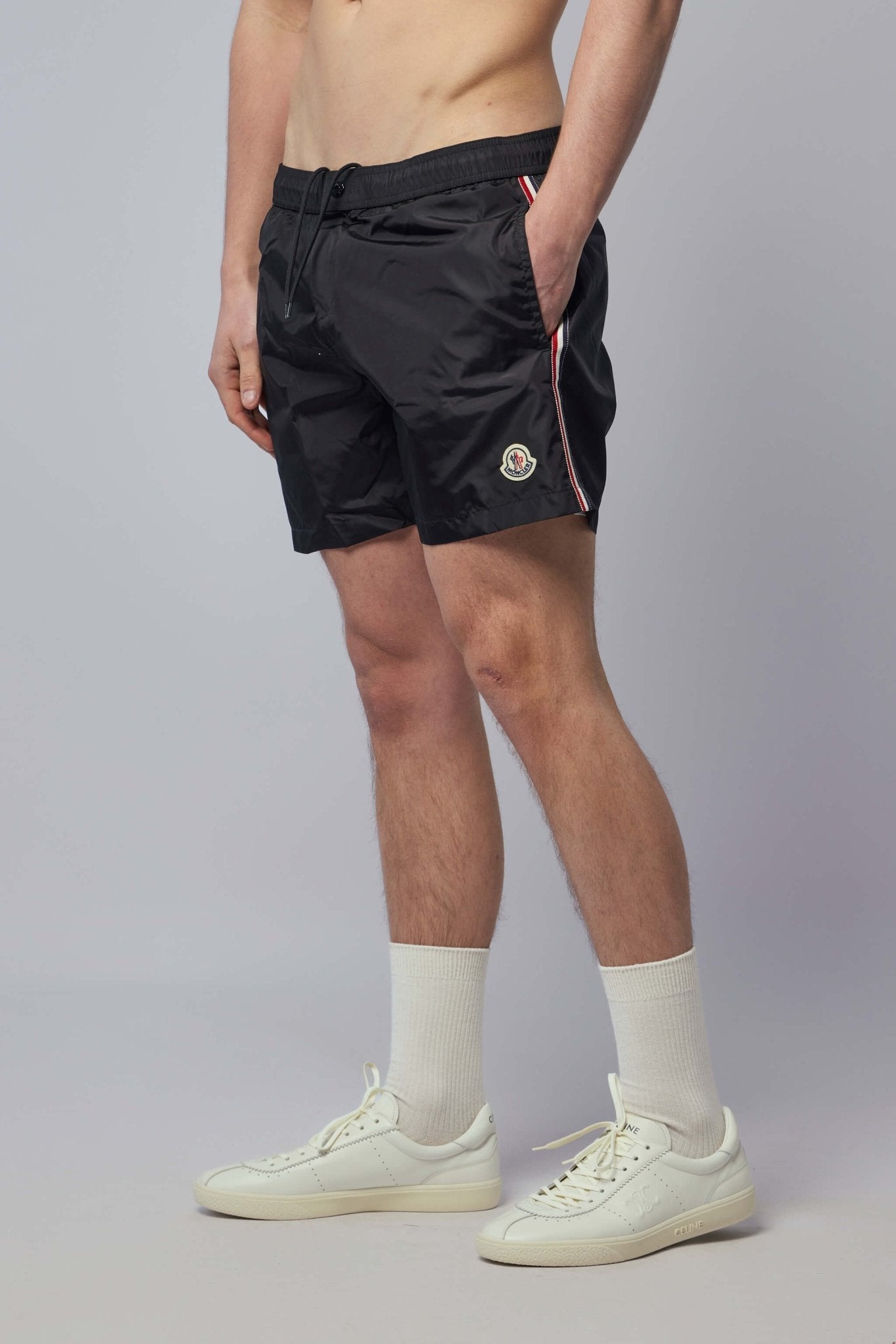 Logo Patch Swim Shorts