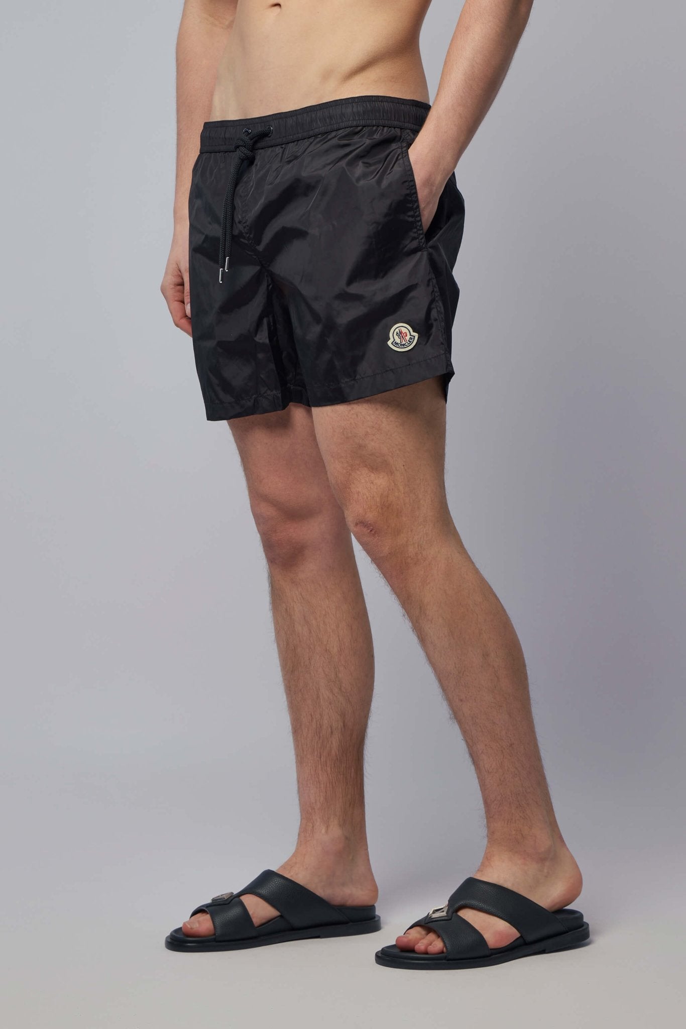 Logo Patch Swim Shorts