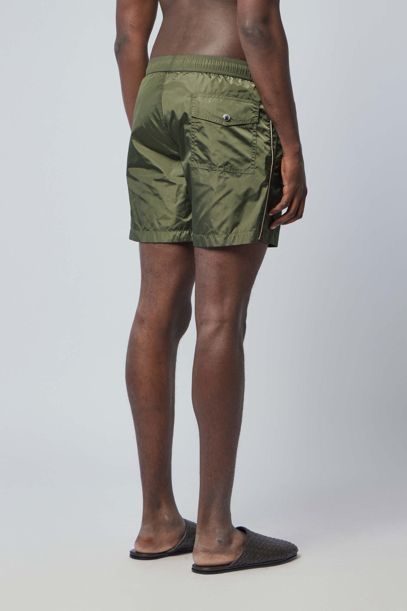 Logo Patch Swim Shorts