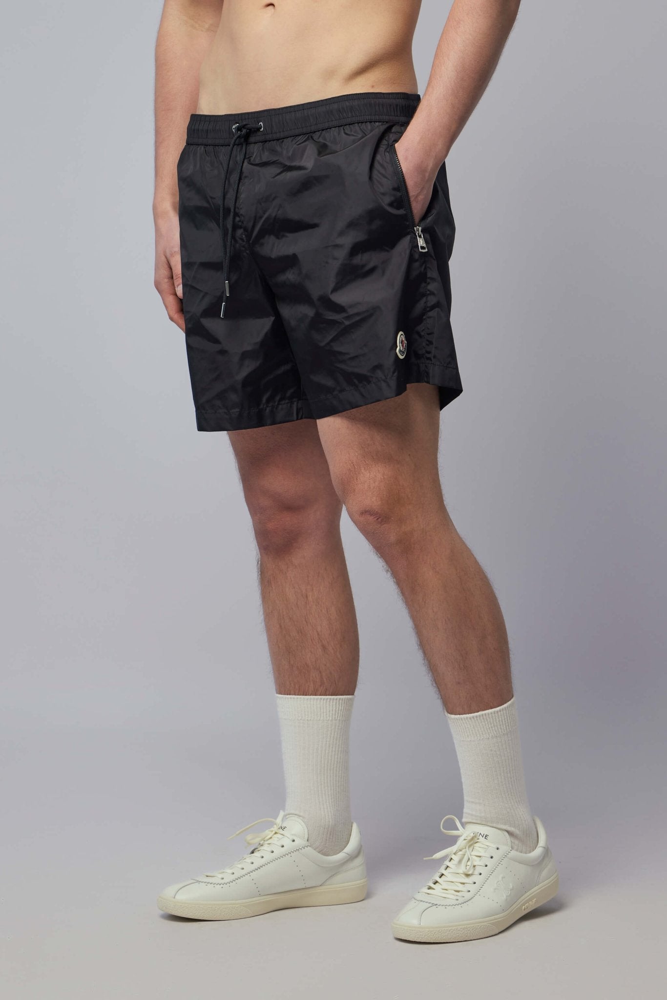 Logo Patch Swim Shorts