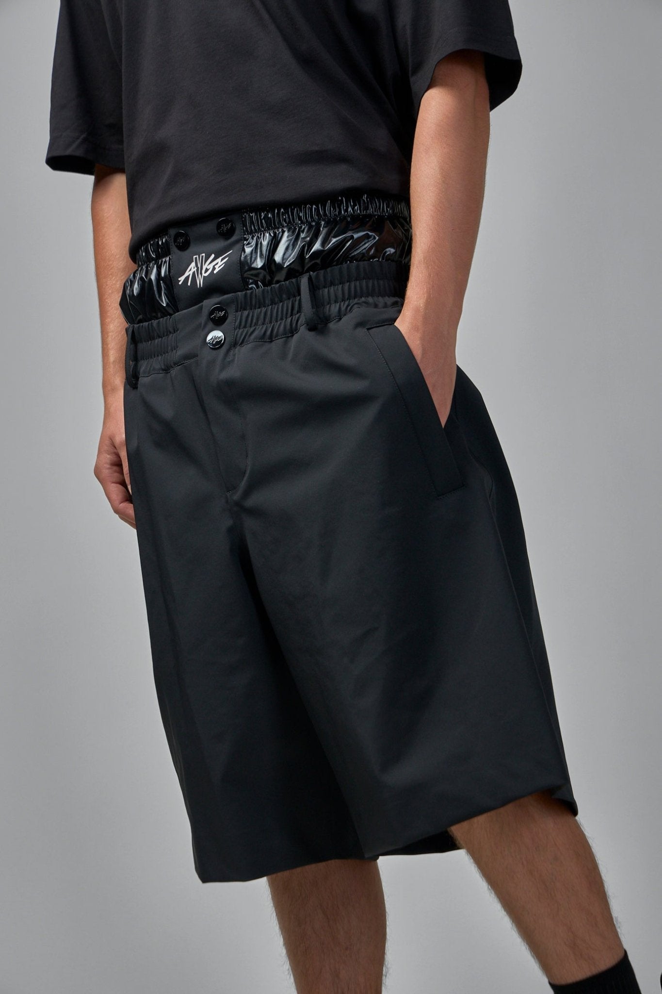 Logo Print Shorts