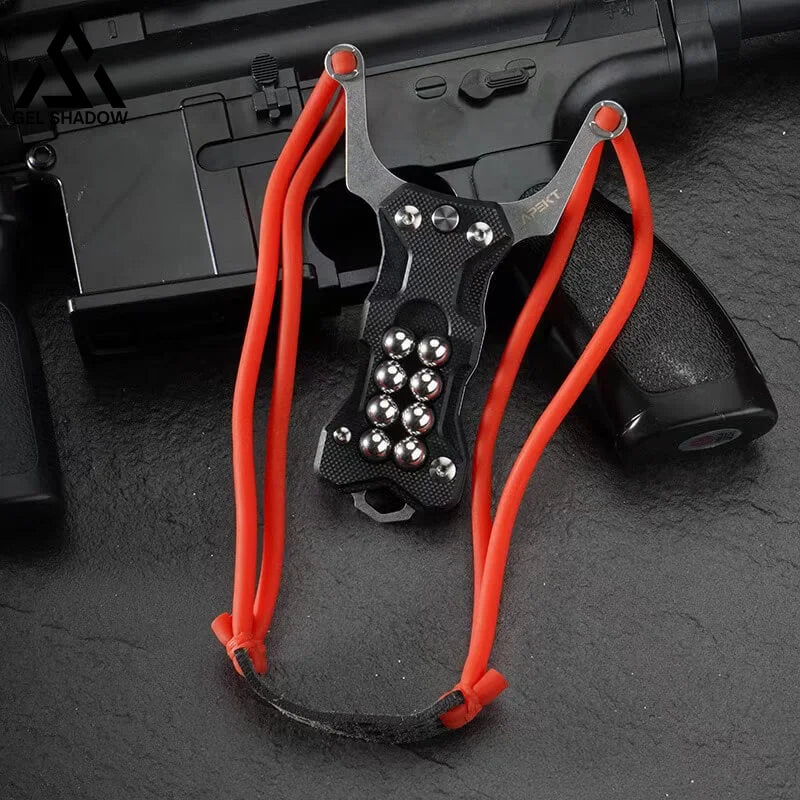 Multifunctional knife slingshot G10 EDC Pocket Folding Knife-GS18