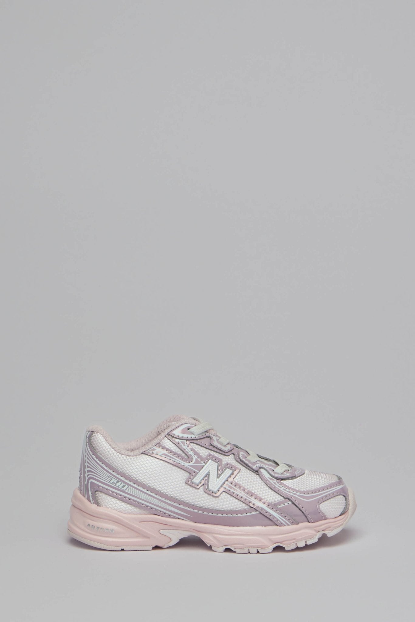 Kids Pink and White Low Top Sneakers