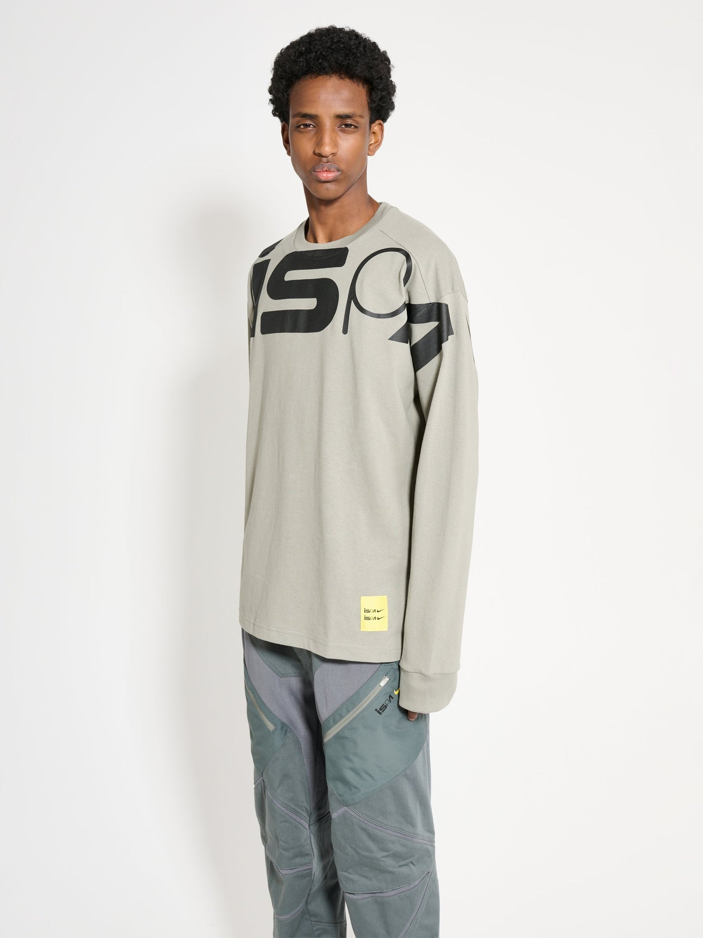 Nike ISPA U Nrg Ls Top Dark Stucco / Black