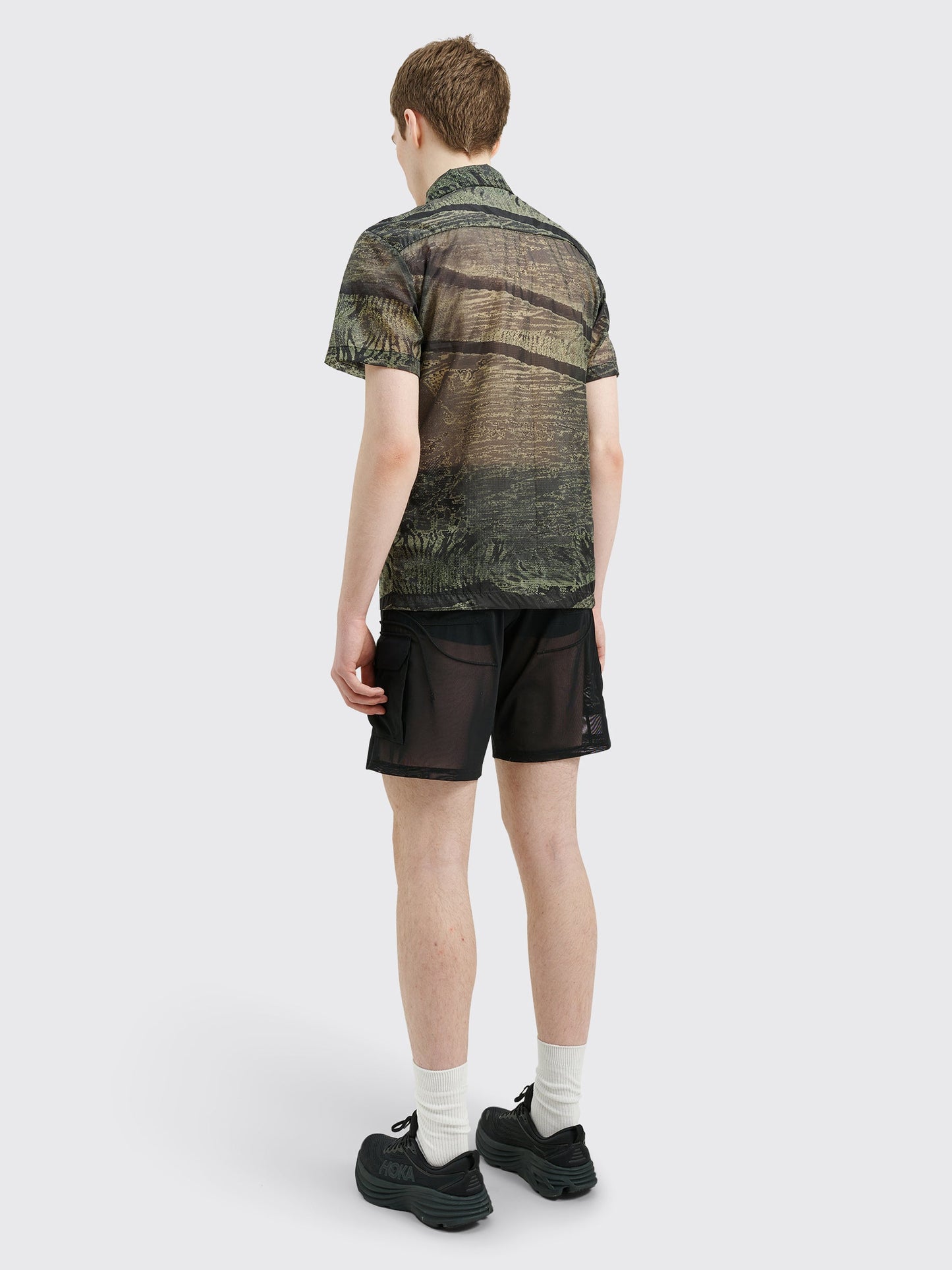 Olly Shinder Veins Utility Shorts Black