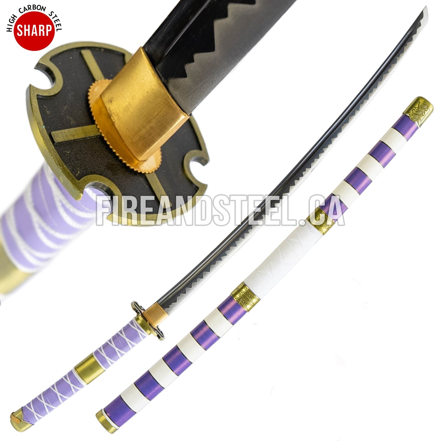 Monkey D. Luffy's "Nidai Kitetsu" Katana (Luffy Sword - Battle Ready)