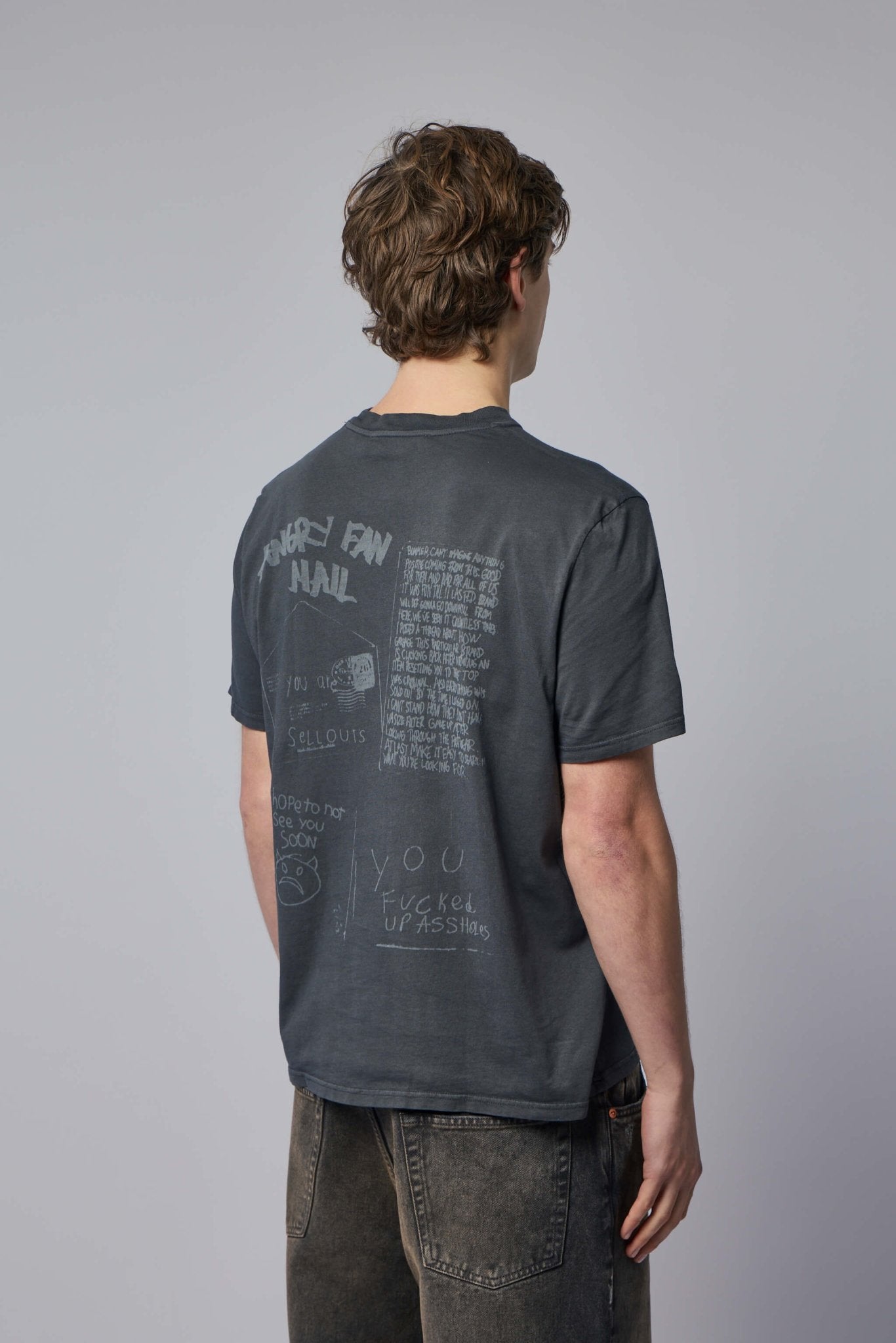 Box T-shirt Angry Fan Mail Print