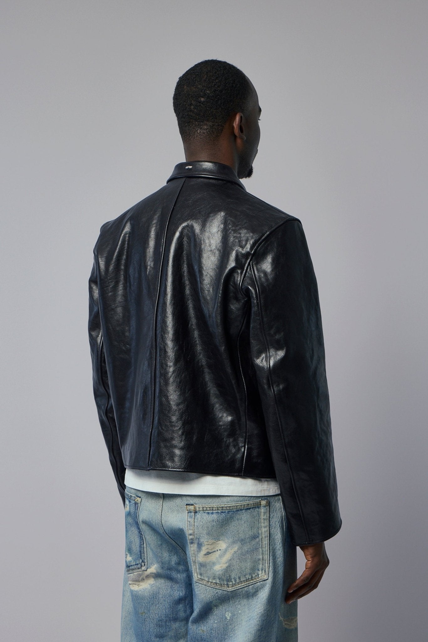 Leather Mini Jacket