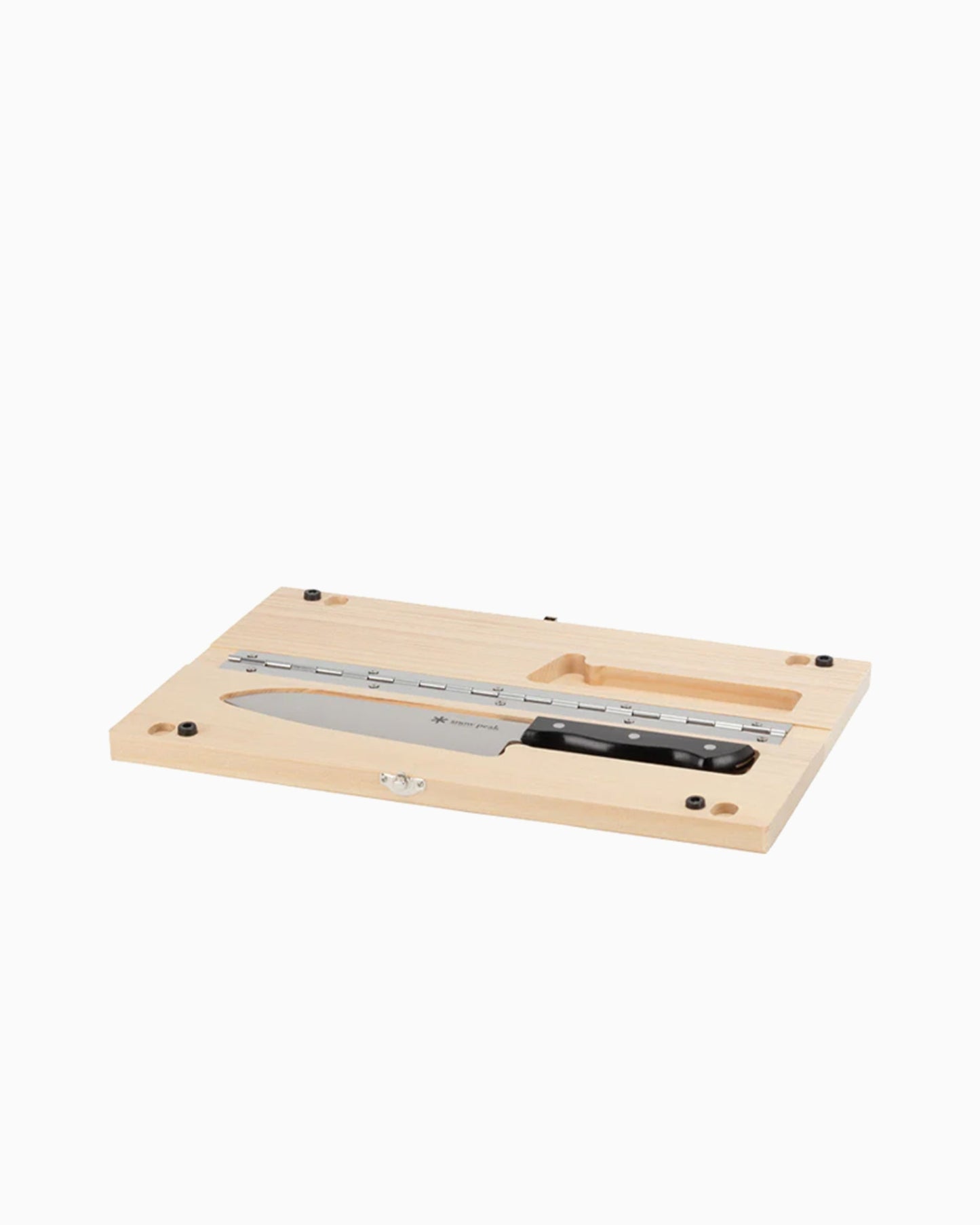 Cuchillo de cocina + Tabla de cortar Snow Peak