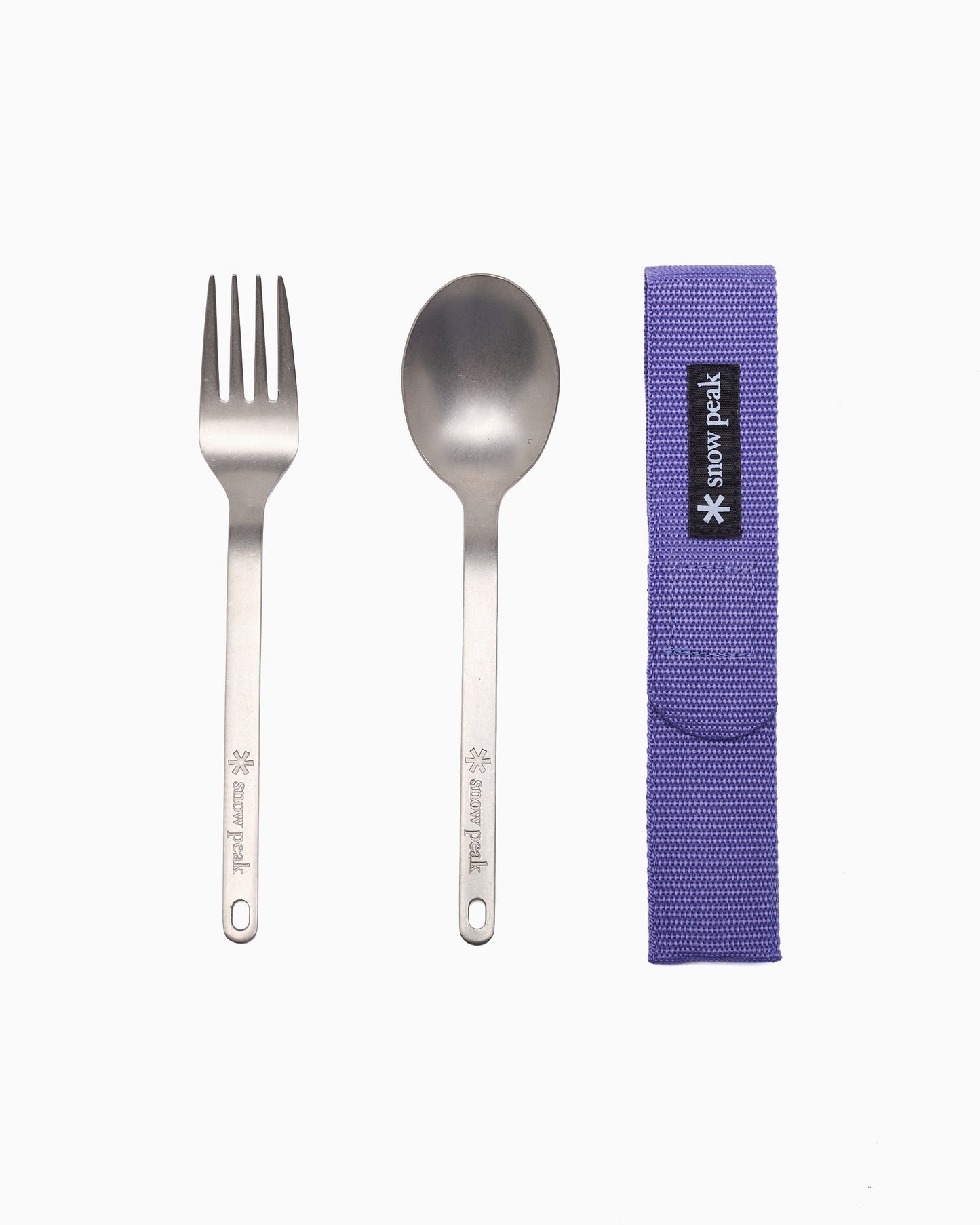 Snow Peak Titanium Fork & Spoon Set
