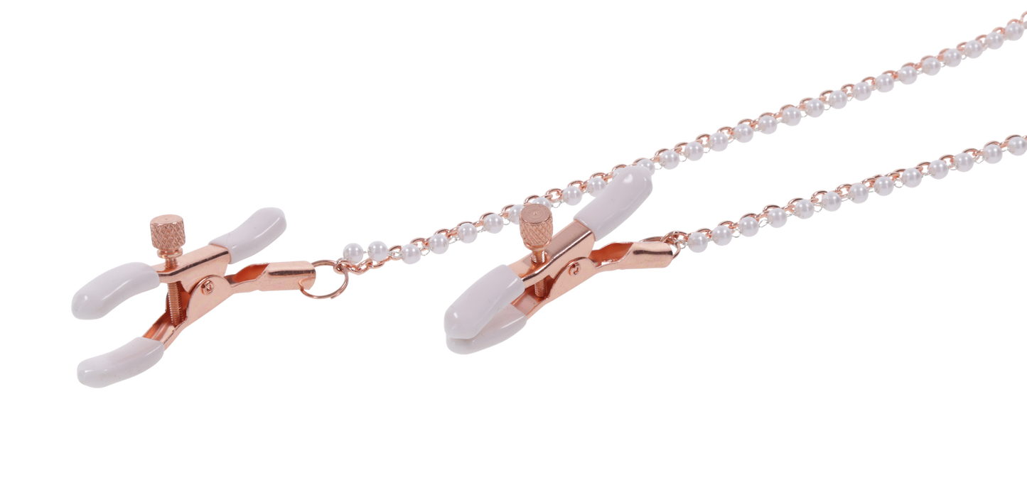 Peaches ‘n CreaMe Collar with Nipple Clamps