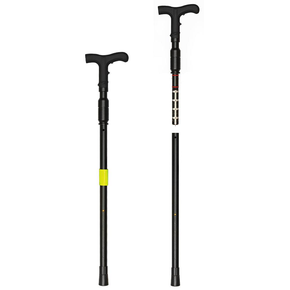 Zap Cane: Hidden Style Stun Gun & LED Flashlight, Rechargeable