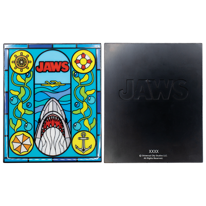 Jaws – Official Stained Glass-Style Metal Ingot