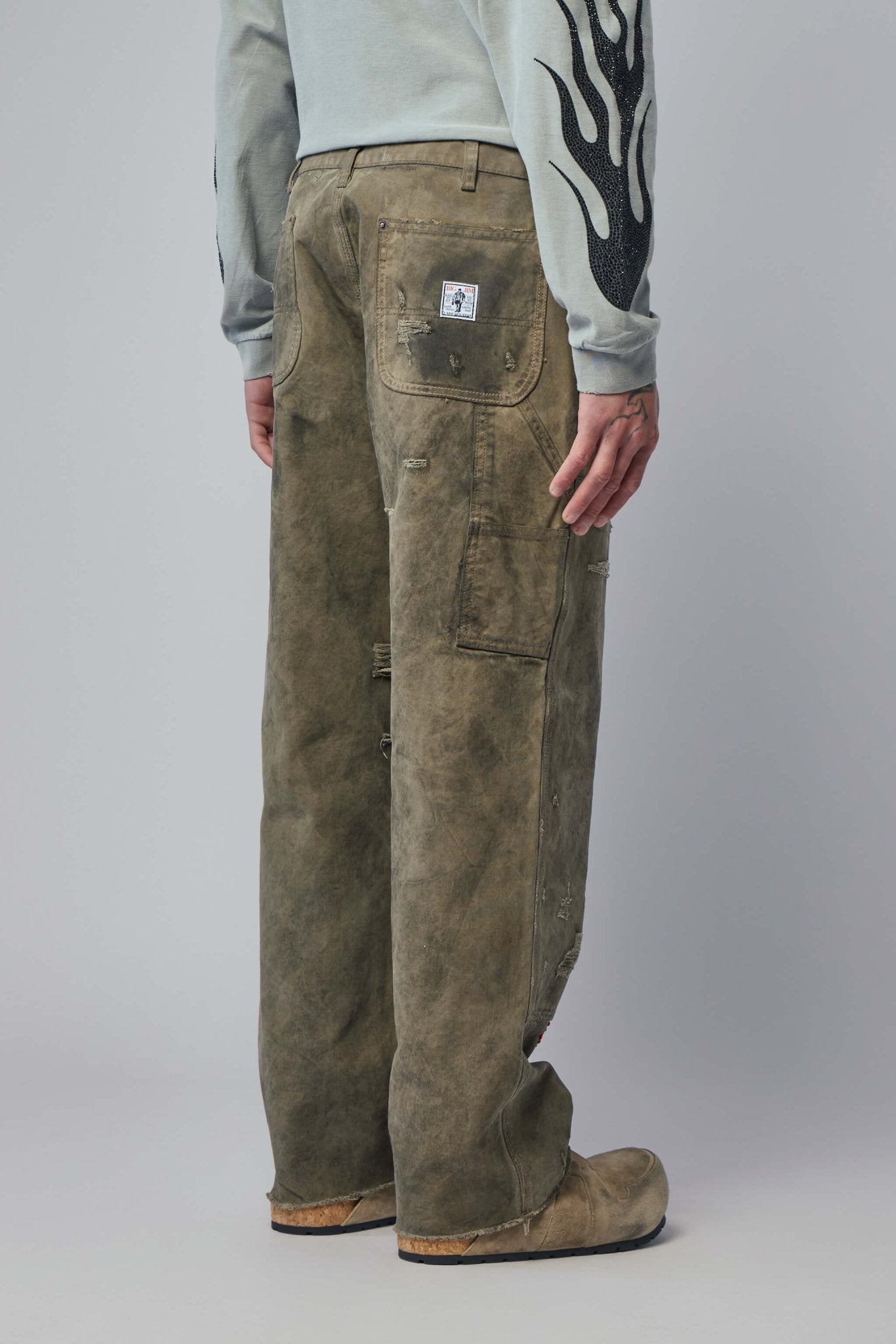 Been Thru It Waxed Canvas Dbl Knee Pant