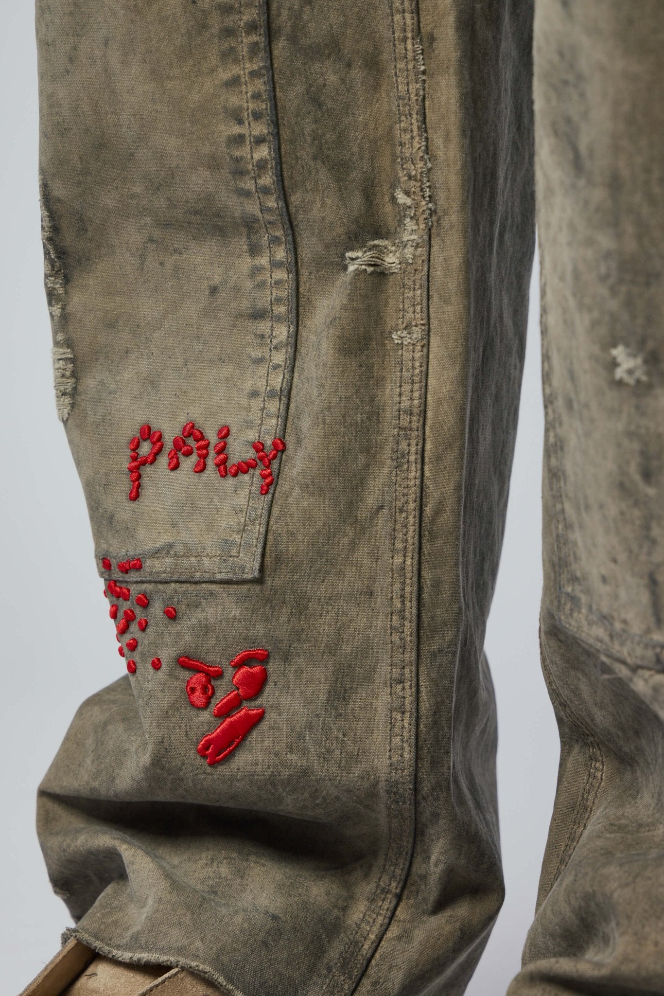 Been Thru It Waxed Canvas Dbl Knee Pant