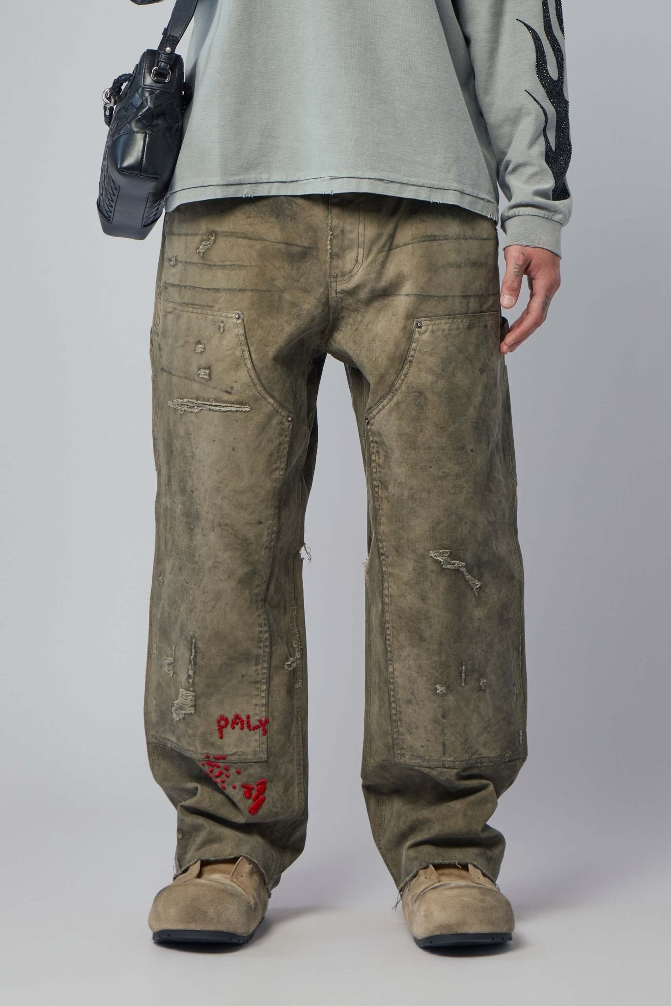 Been Thru It Waxed Canvas Dbl Knee Pant