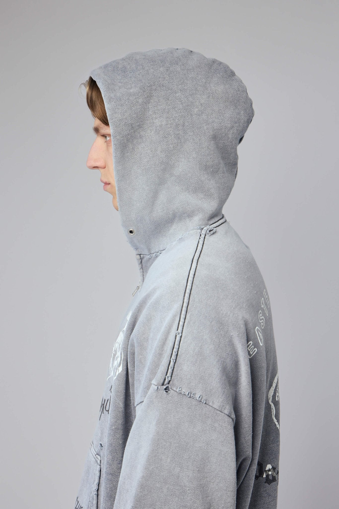 Carrying The Message Zip Hoodie