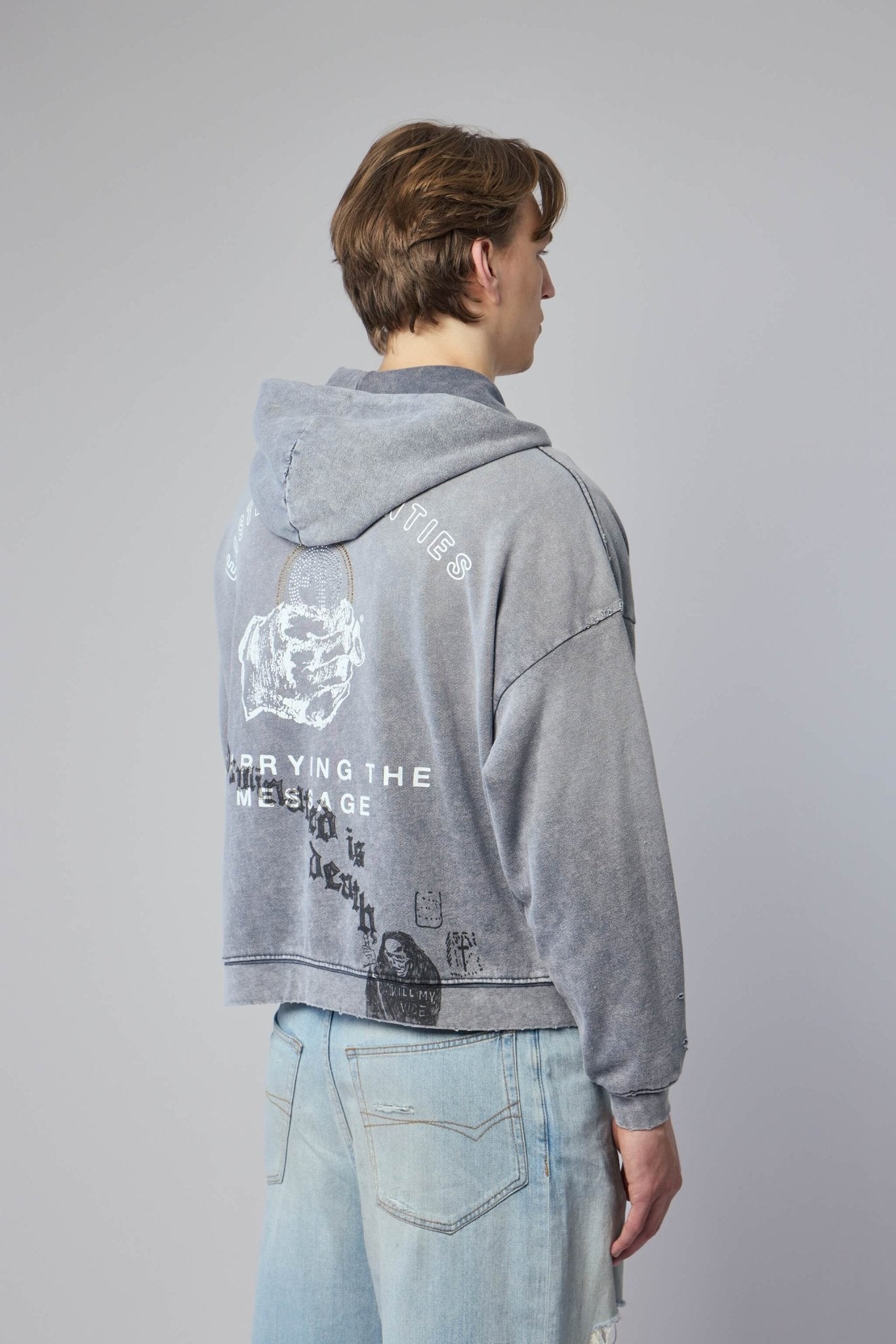 Carrying The Message Zip Hoodie