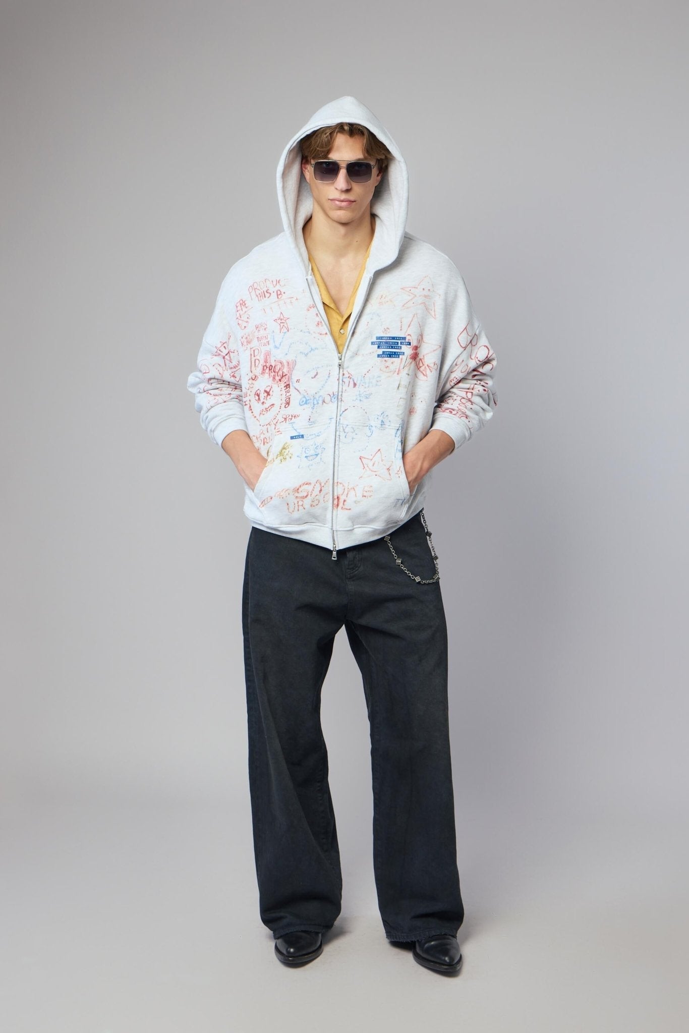 Joshua Tree Double Zip Hoodie