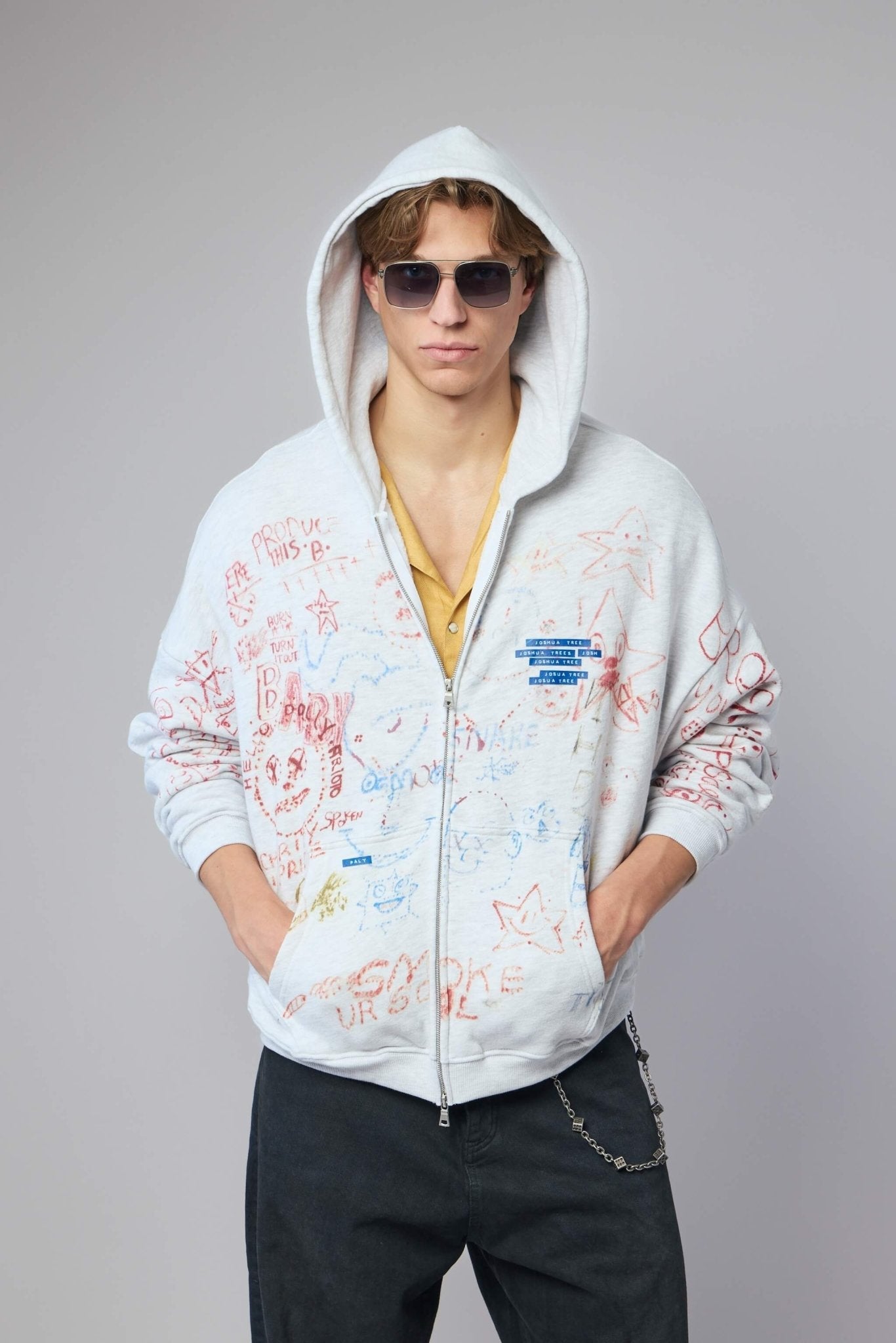 Joshua Tree Double Zip Hoodie