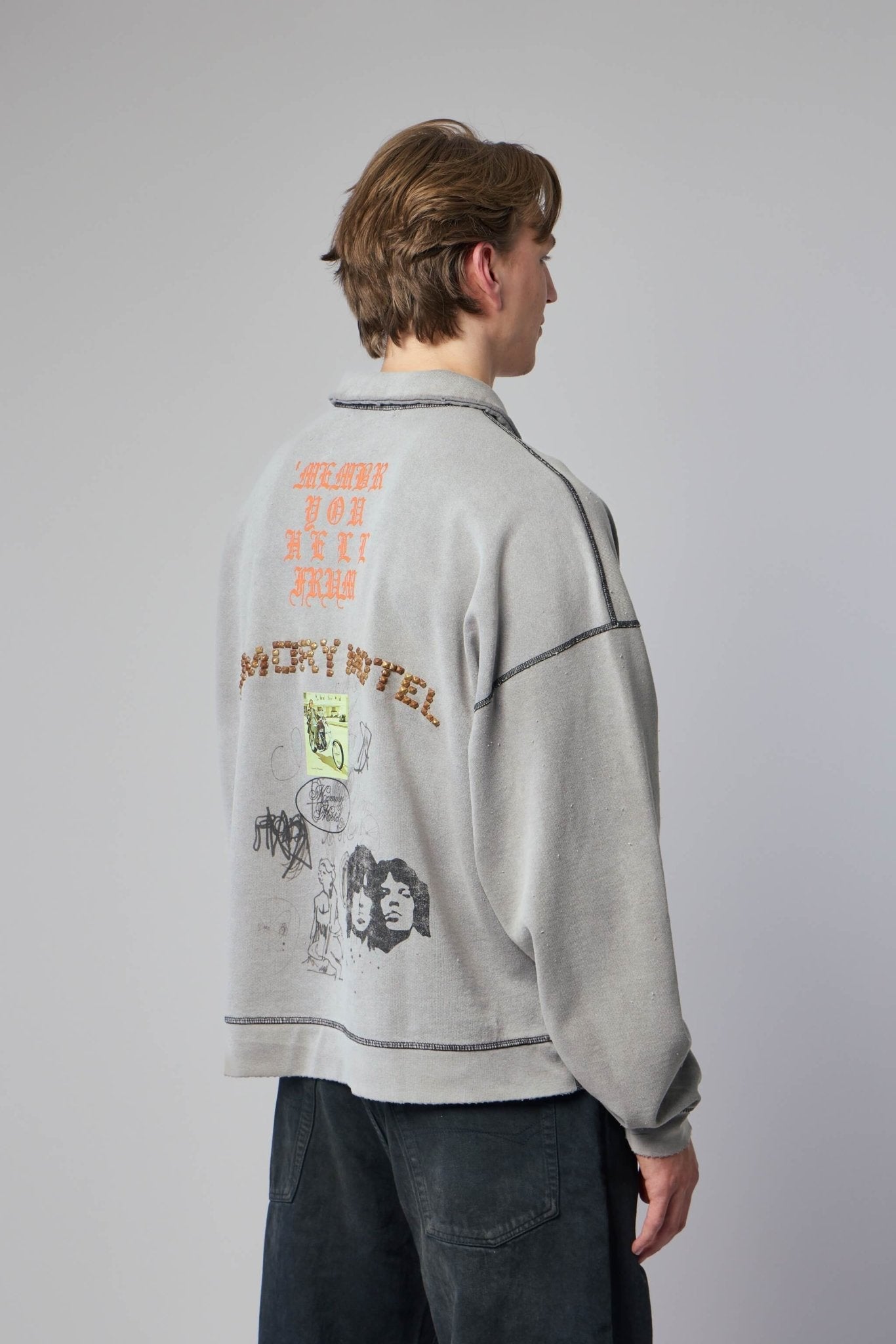 Sorry 'bout That 1/4 Zip Crewneck