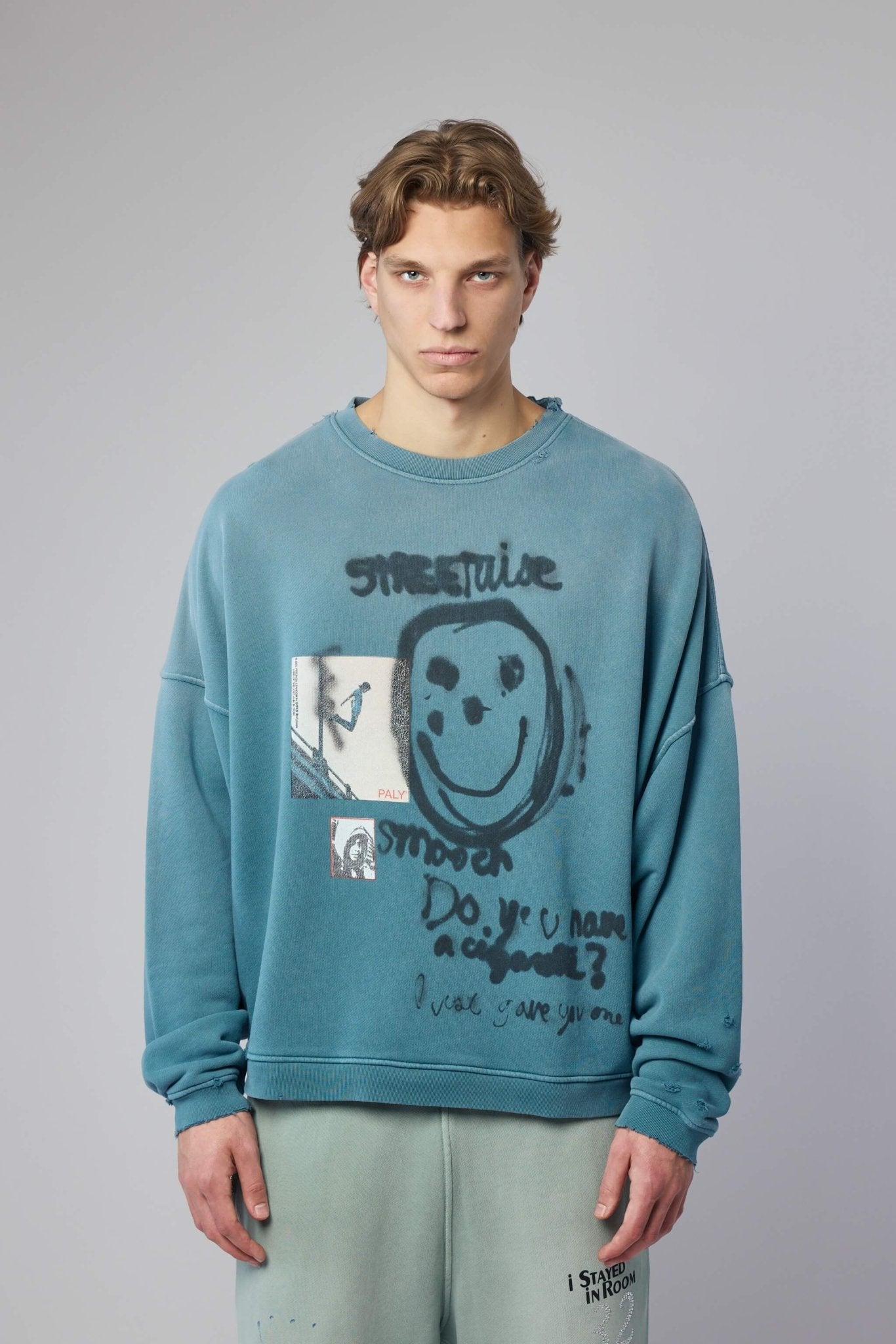 Streetwise Airbrush Crew Neck