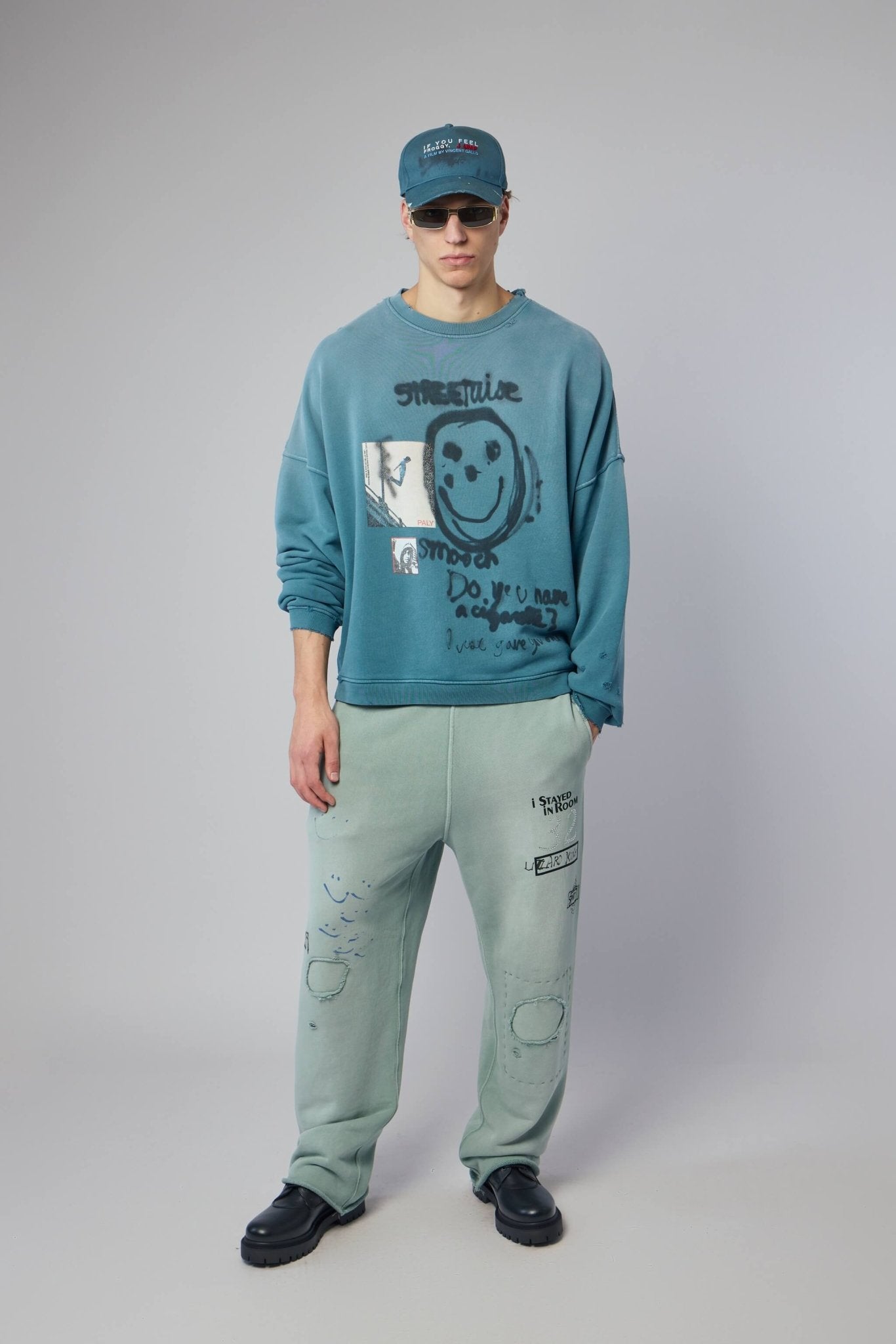Streetwise Airbrush Crew Neck