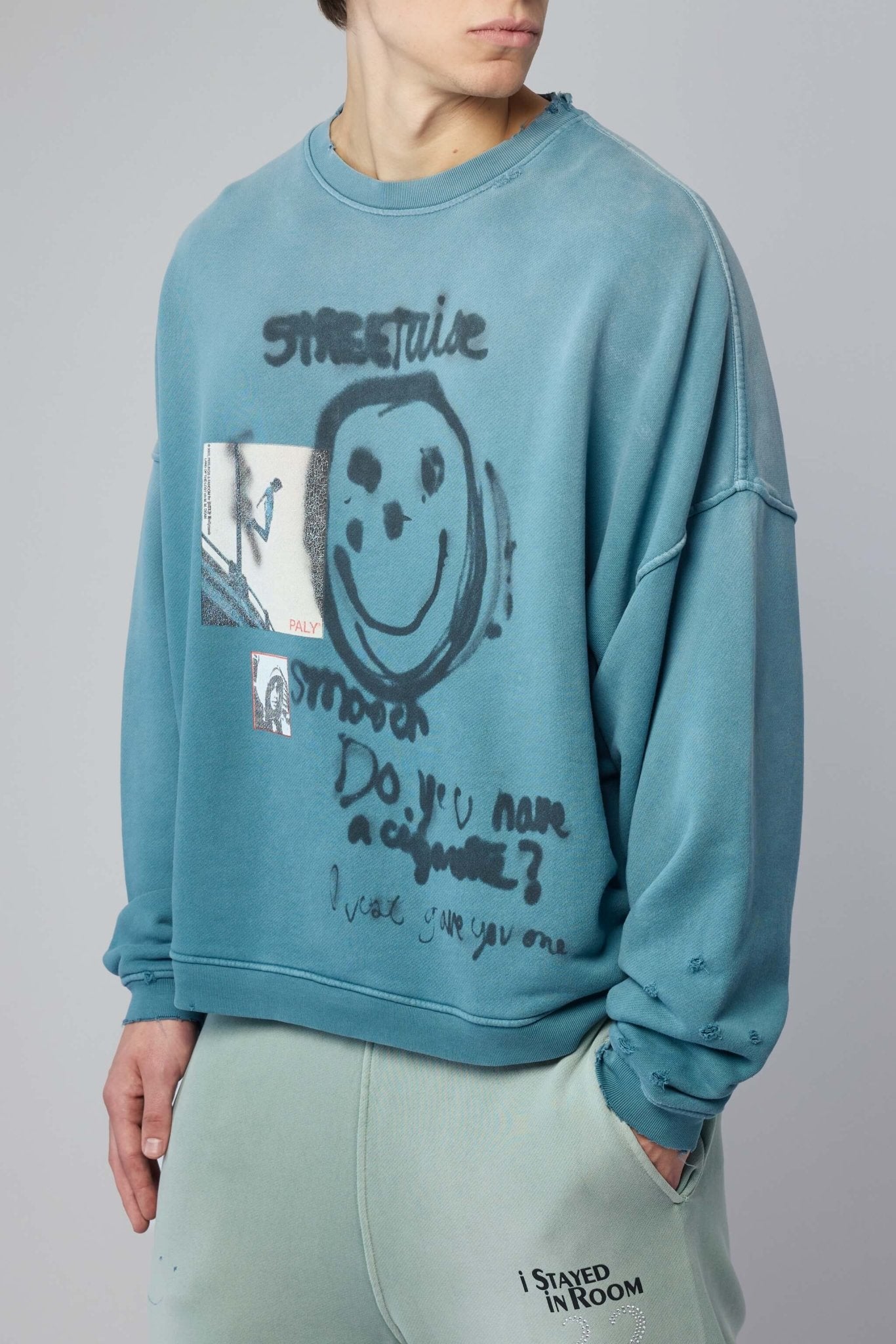 Streetwise Airbrush Crew Neck