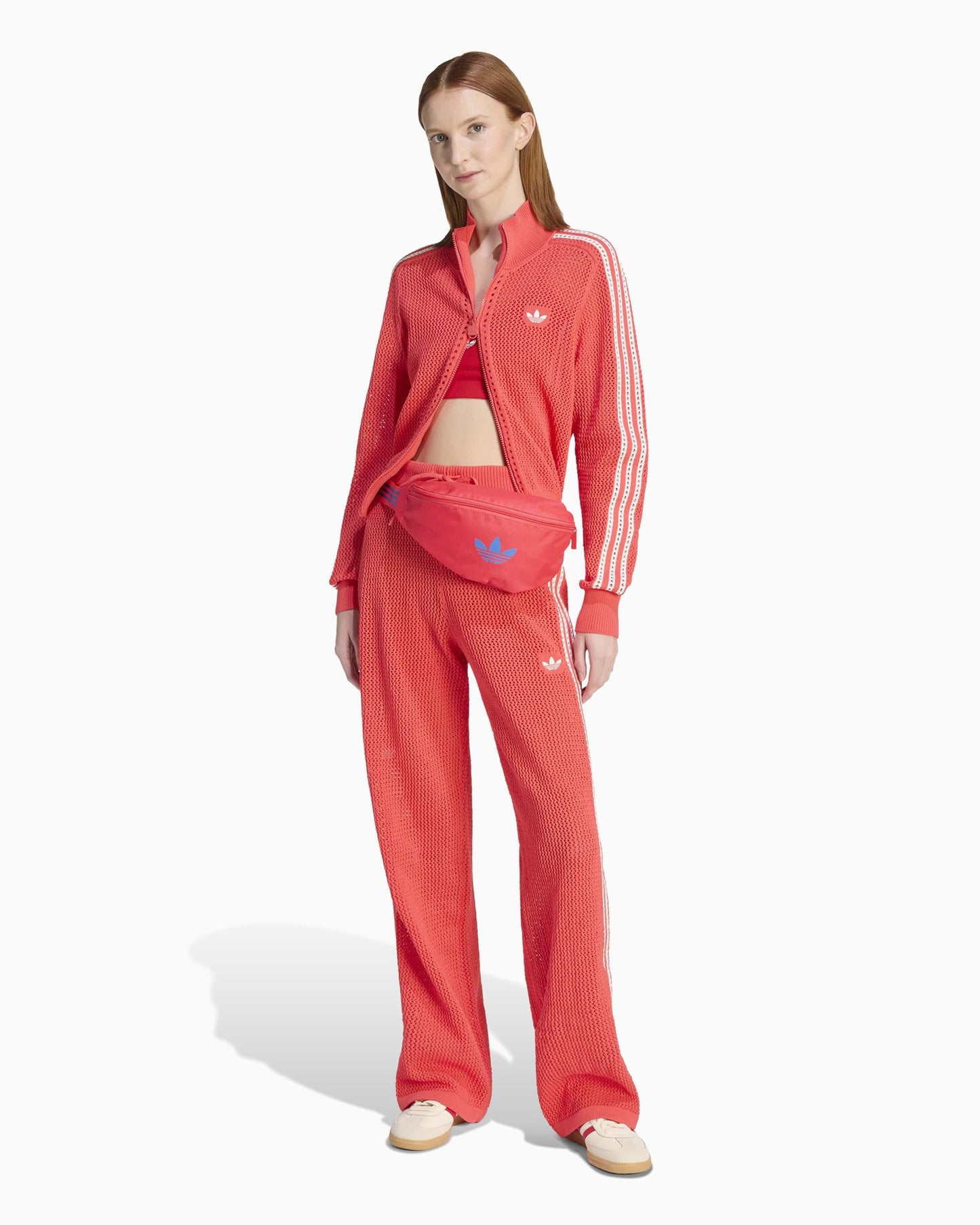 Pantalones de chandal adidas Originals Firebird Crochet para mujer
