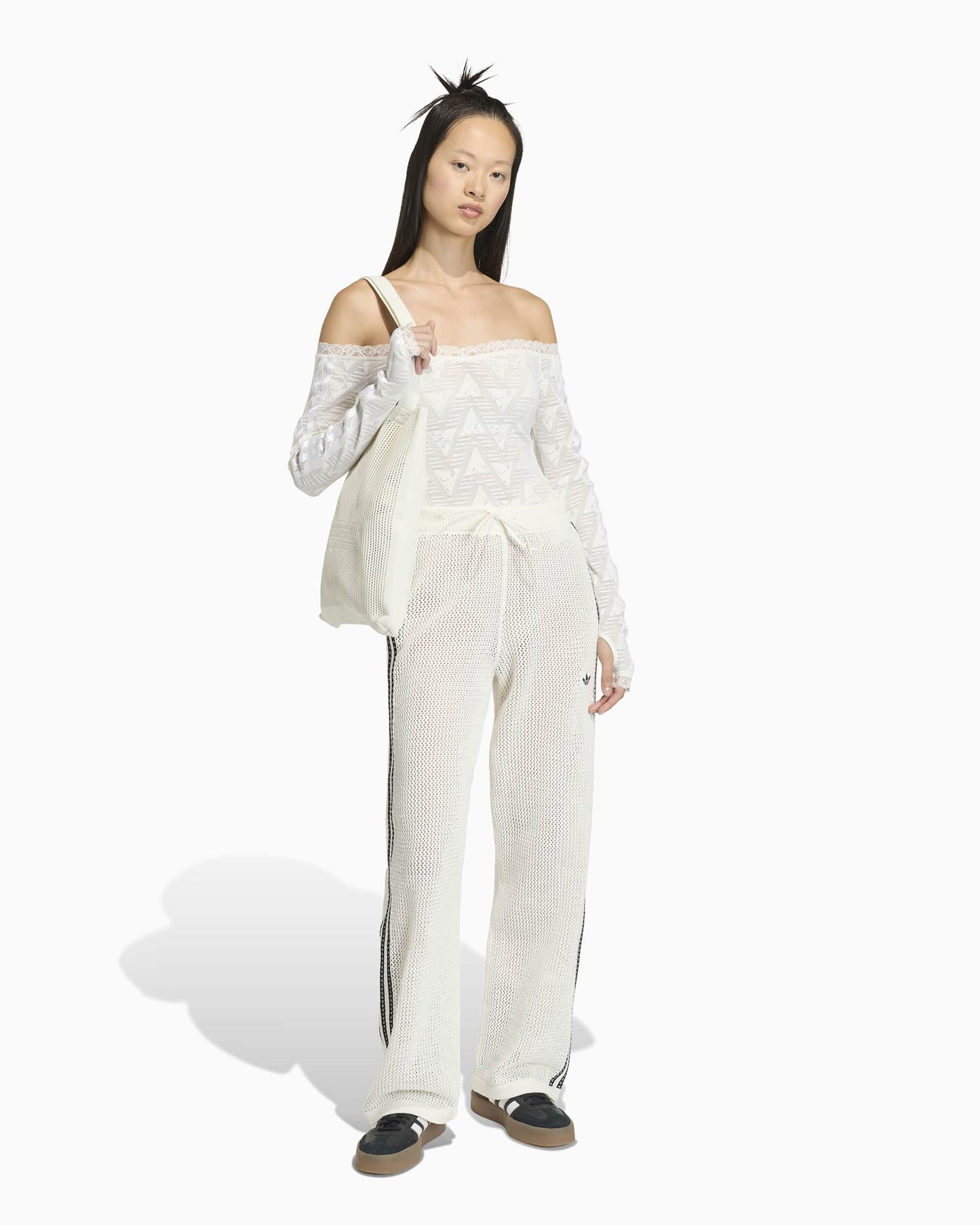 Pantalones de chandal adidas Originals Firebird Crochet para mujer