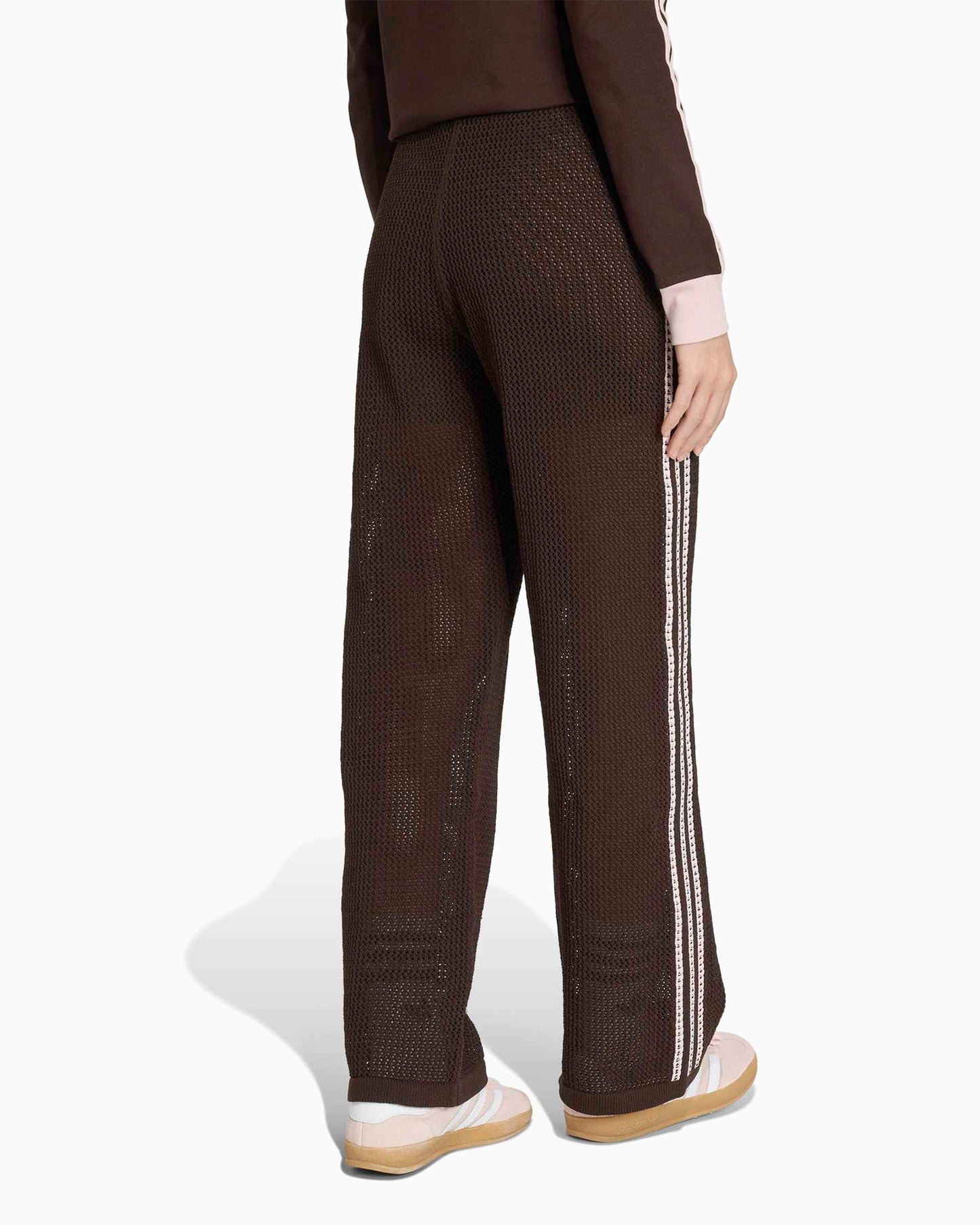 Pantalones de chandal adidas Originals Firebird Knitted Crochet para mujer