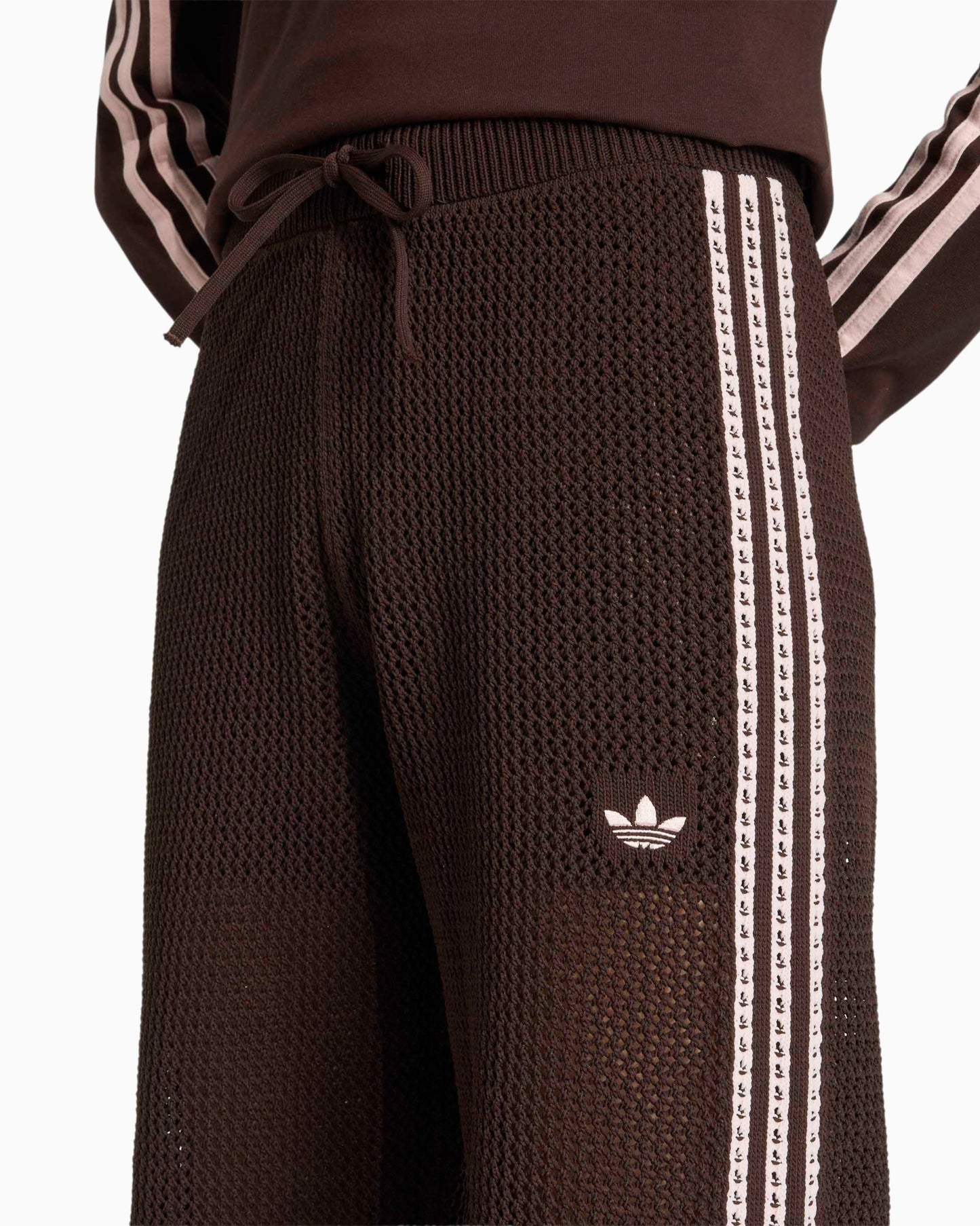 Pantalones de chandal adidas Originals Firebird Knitted Crochet para mujer