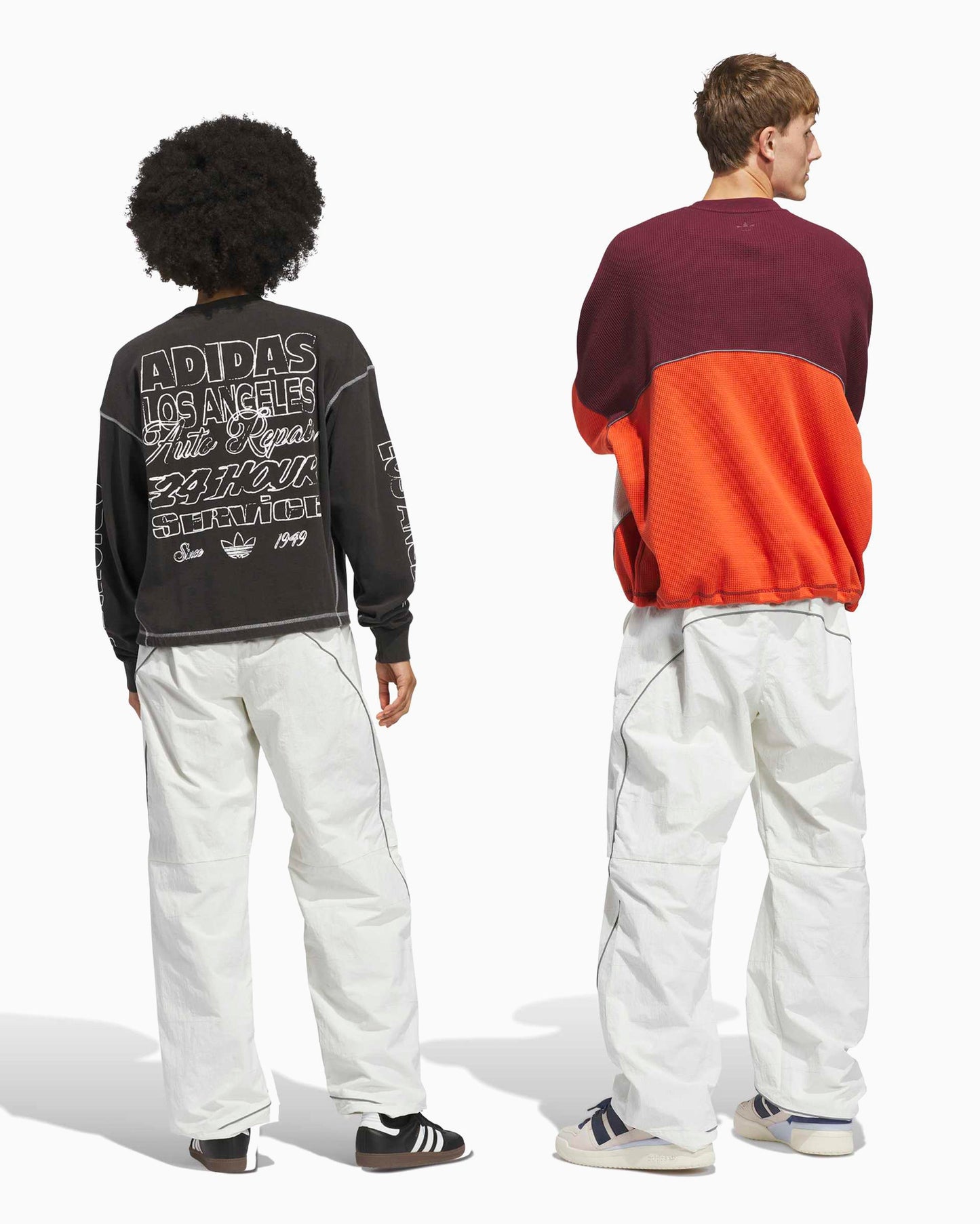 Pantalones Relaxed adidas Originals Los Angeles Airdrome Shield Pants Unisex