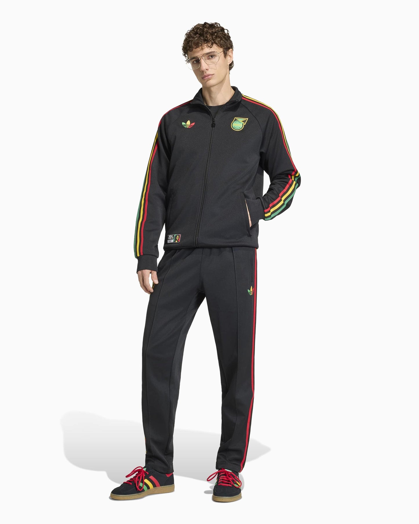 Pantalones de chandal adidas Originals x Bob Marley Jamaica para hombre