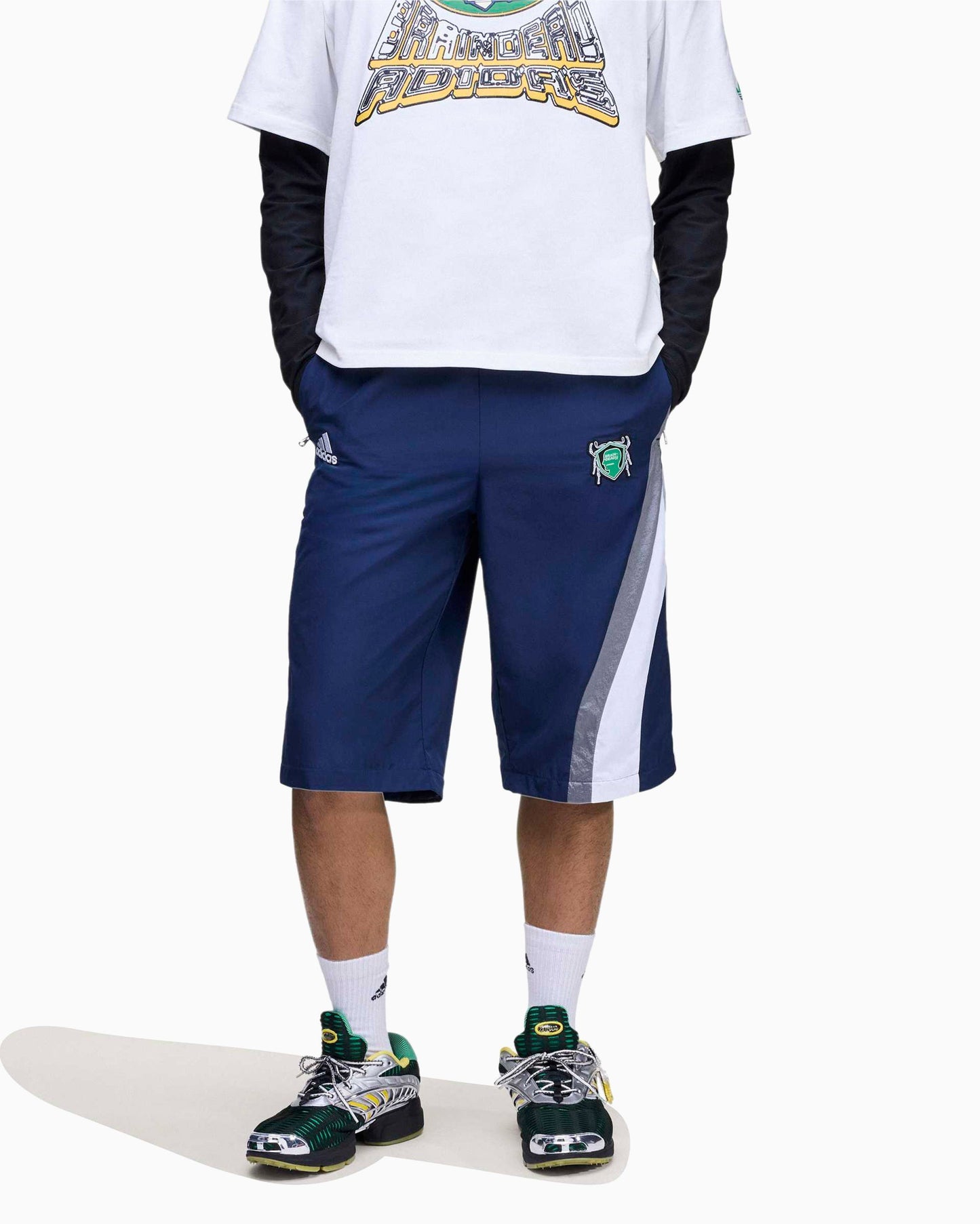 Pantalones de chandal Relaxed Desmontable adidas Originals x Brain Dead Unisex