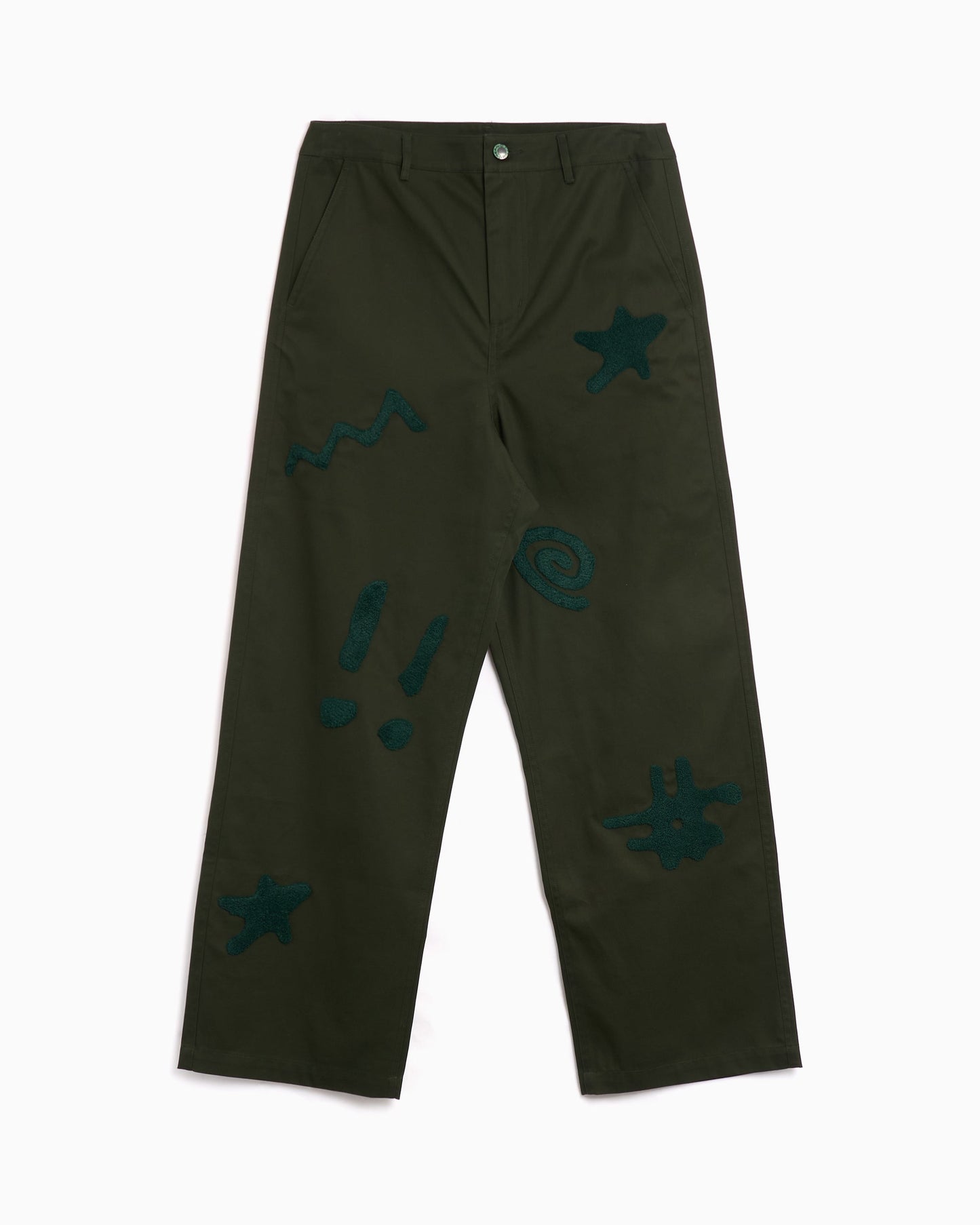 Pantalones Brain Dead Chenille Symbols Four Pocket Men's Pants para hombre