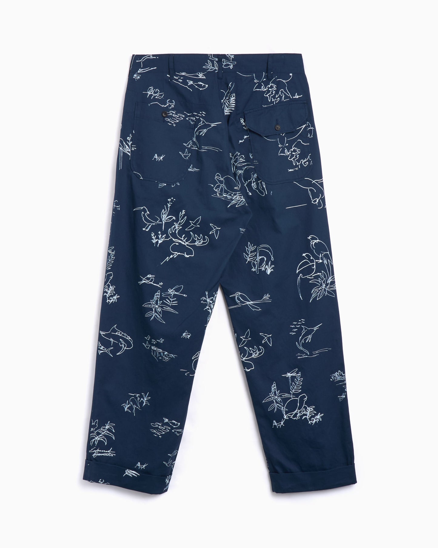 Pantalones Baggy Relaxed Engineered Garments Carlyle Men's Pants para hombre
