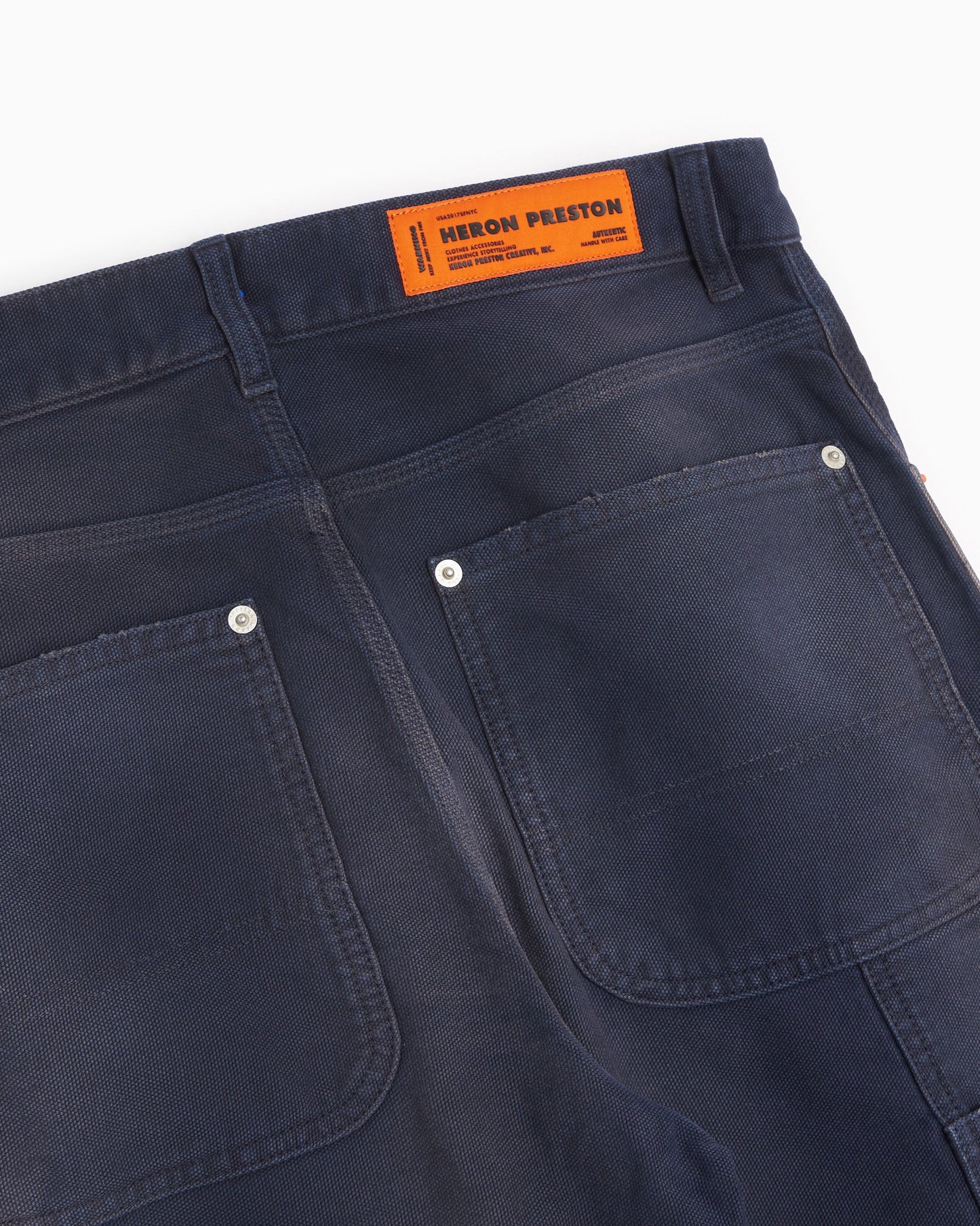 Pantalones Heron Preston Distressed Canvas Men's Carpenter Pants para hombre